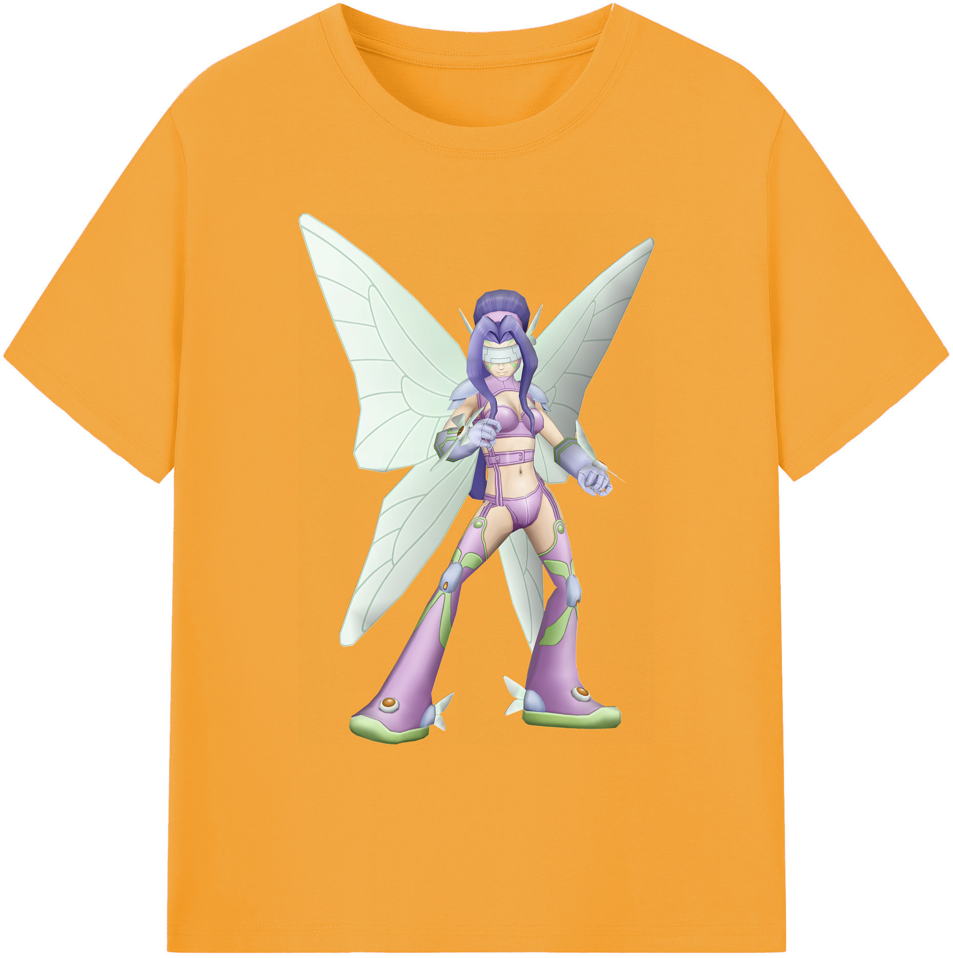 （画像用） Digimon デジタルモンスター/デジモン 綿100％ メンズ半袖Tシャツ｜肌触りやわらか＆通気性