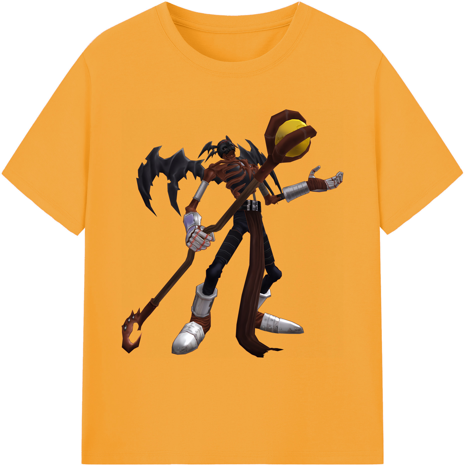 （画像用） Digimon デジタルモンスター/デジモン 綿100％ メンズ半袖Tシャツ｜肌触りやわらか＆通気性