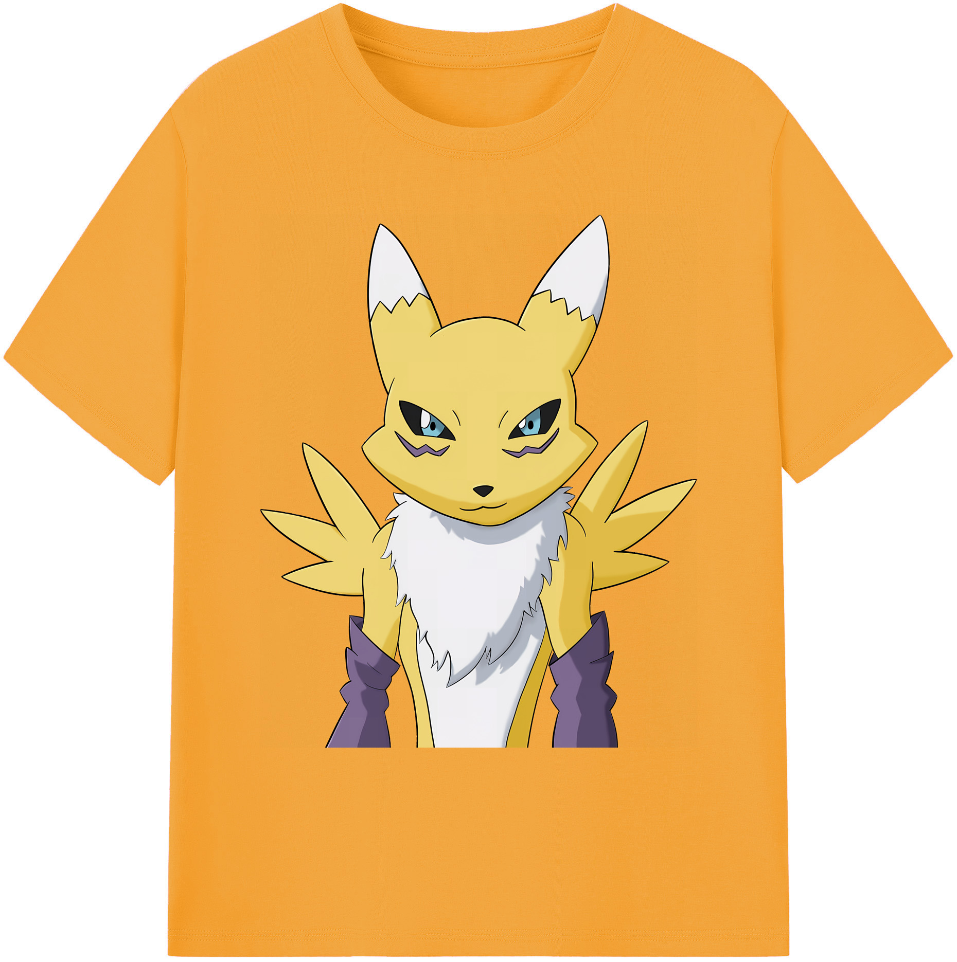 （画像用） Digimon デジタルモンスター/デジモン 綿100％ メンズ半袖Tシャツ｜肌触りやわらか＆通気性