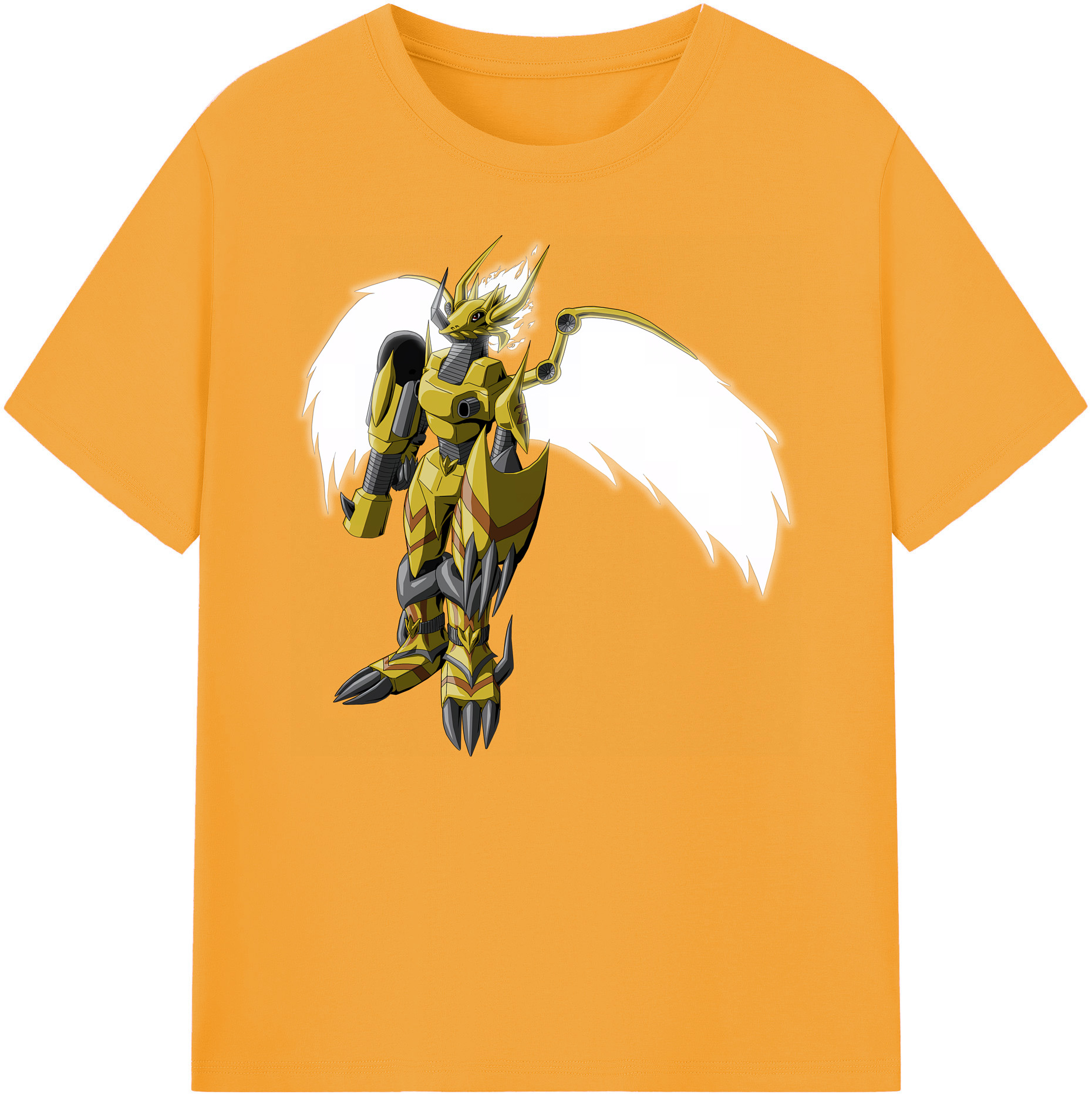 （画像用） Digimon デジタルモンスター/デジモン 綿100％ メンズ半袖Tシャツ｜肌触りやわらか＆通気性