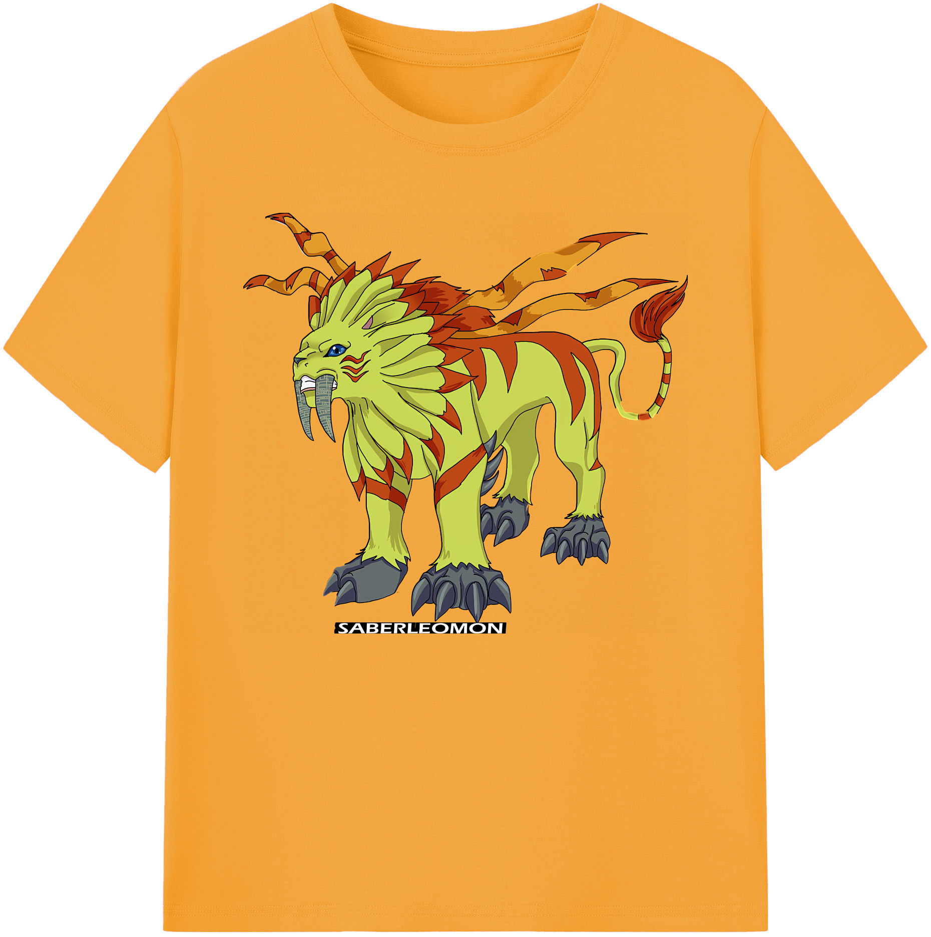 （画像用） Digimon デジタルモンスター/デジモン 綿100％ メンズ半袖Tシャツ｜肌触りやわらか＆通気性
