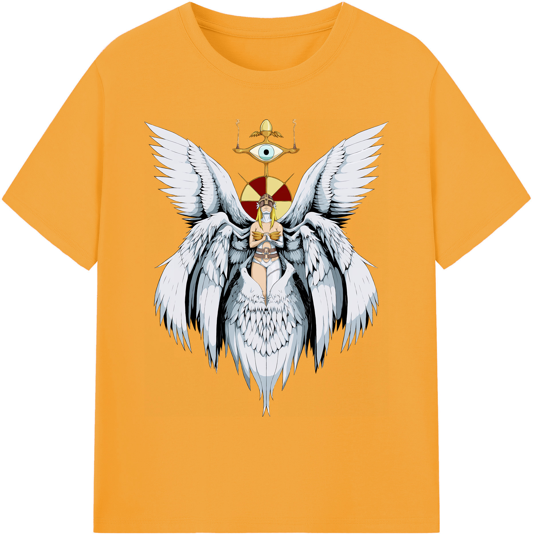 （画像用） Digimon デジタルモンスター/デジモン 綿100％ メンズ半袖Tシャツ｜肌触りやわらか＆通気性