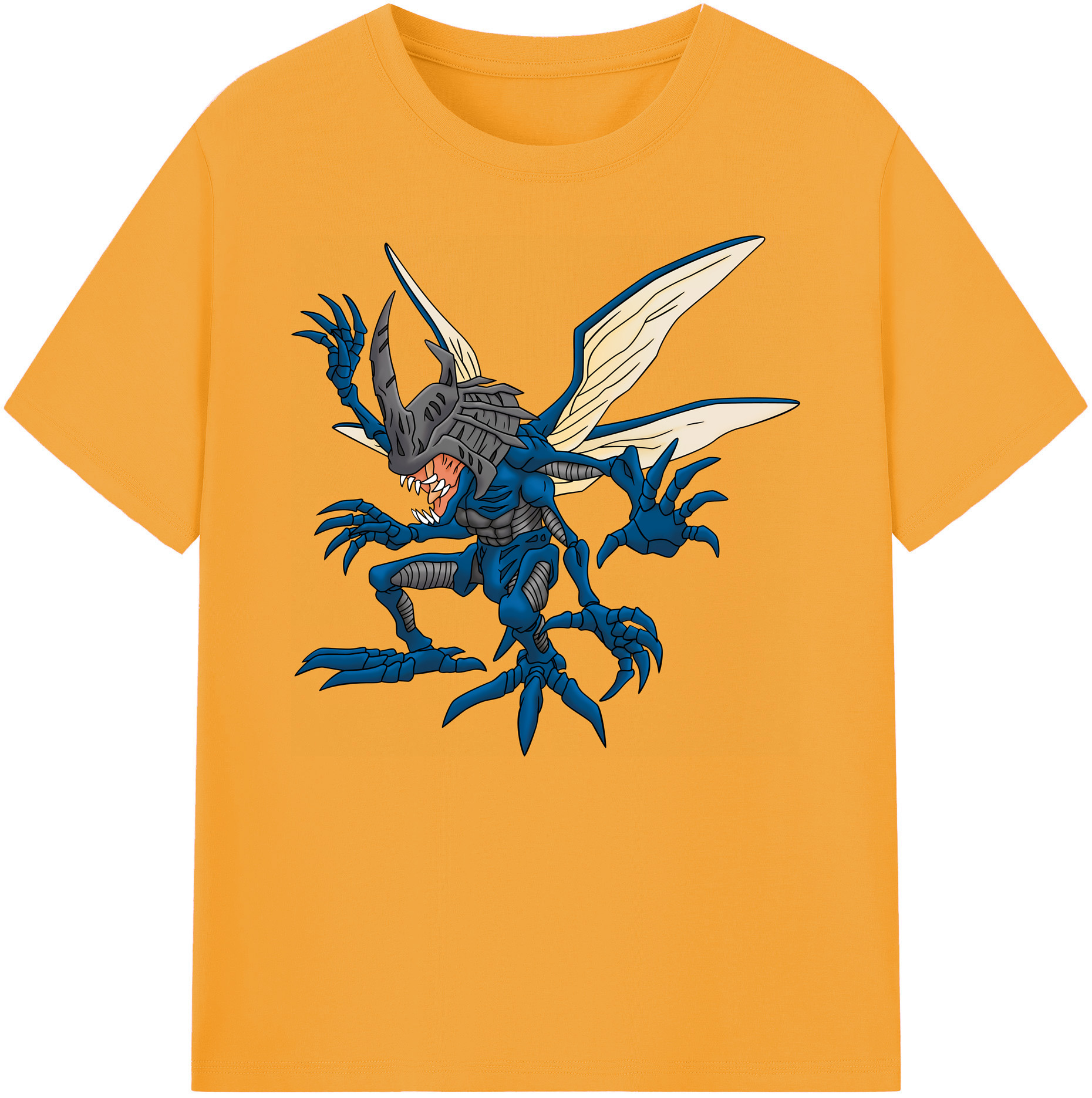 （画像用） Digimon デジタルモンスター/デジモン 綿100％ メンズ半袖Tシャツ｜肌触りやわらか＆通気性