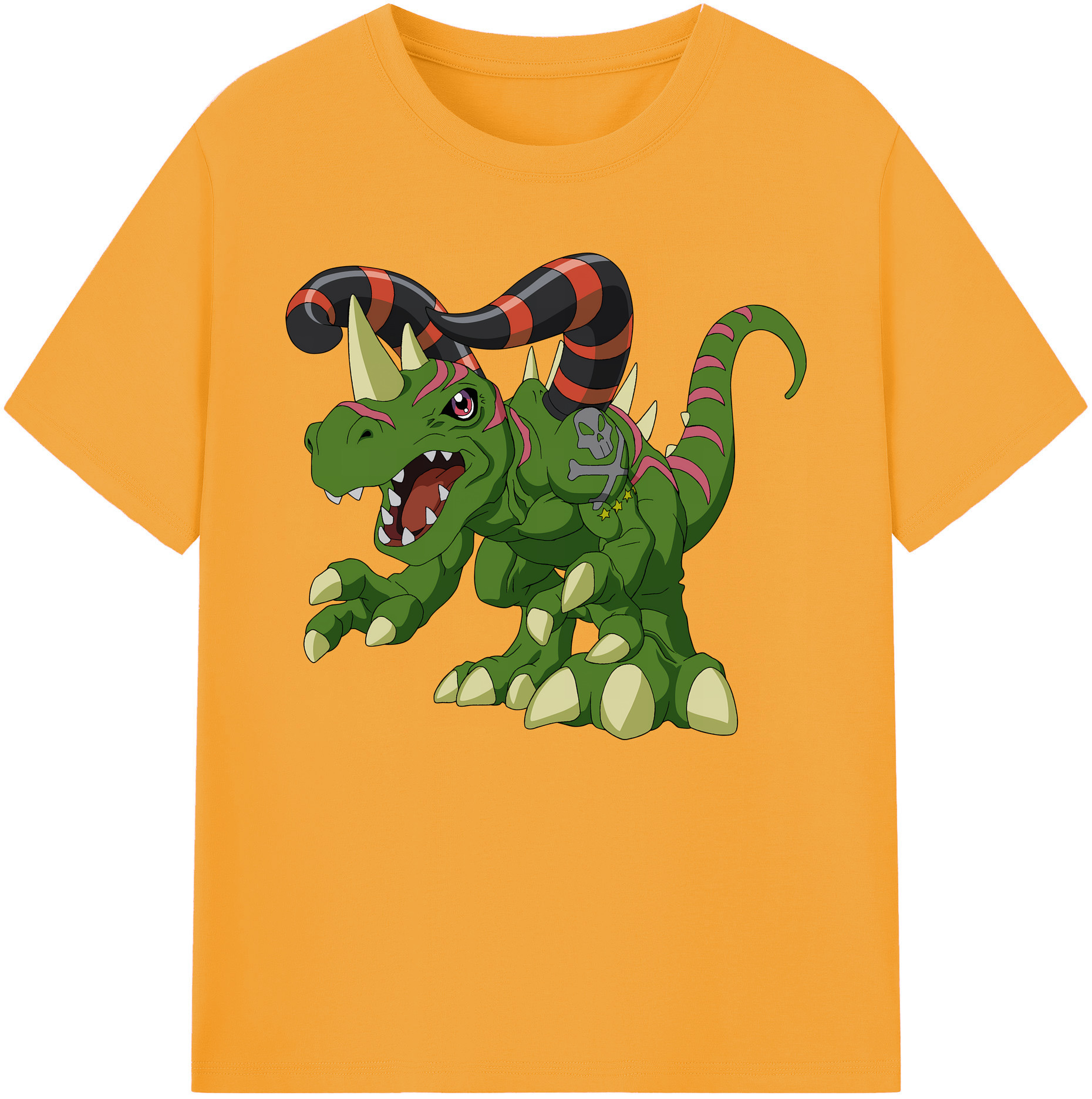 （画像用） Digimon デジタルモンスター/デジモン 綿100％ メンズ半袖Tシャツ｜肌触りやわらか＆通気性