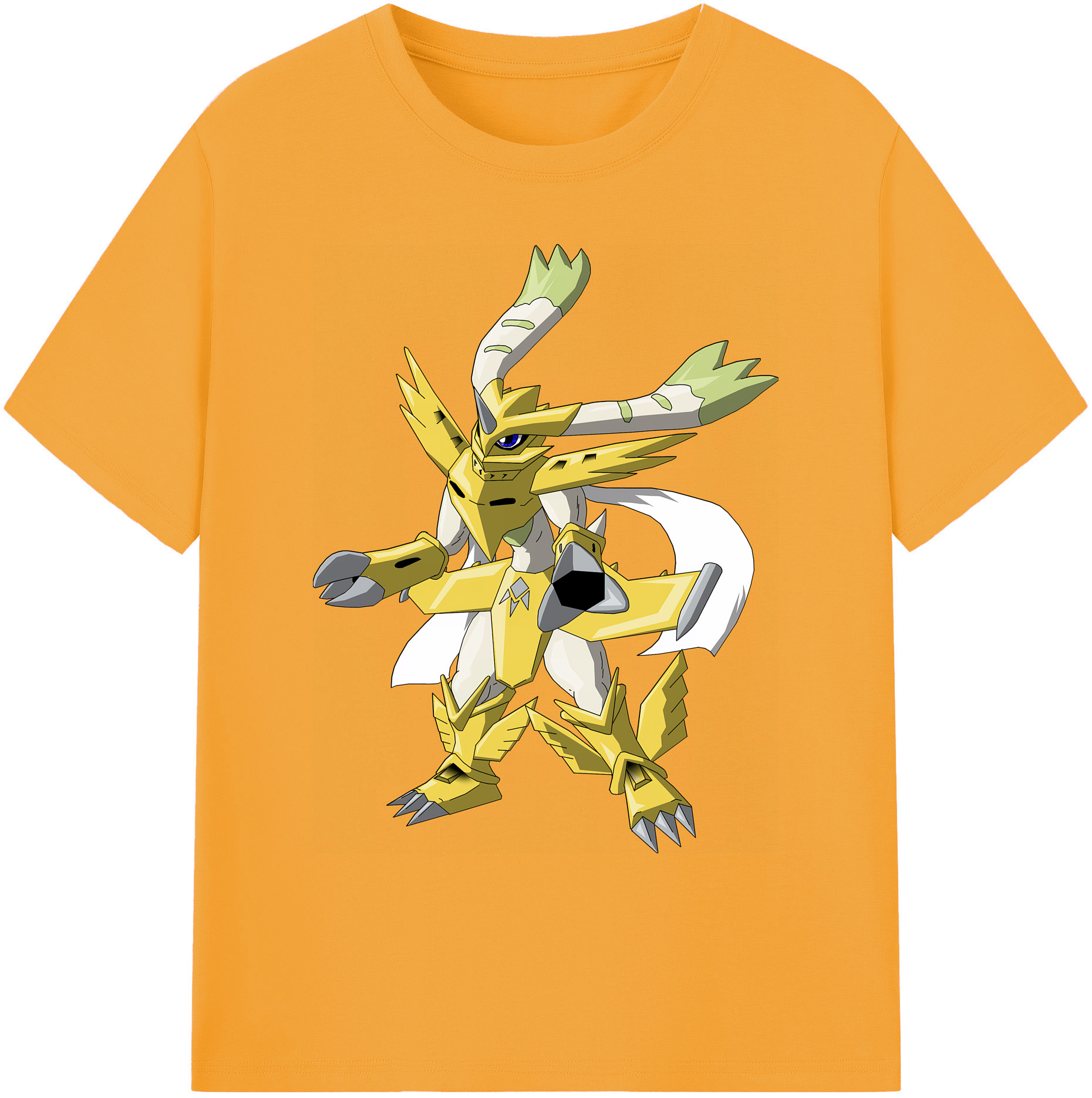 （画像用） Digimon デジタルモンスター/デジモン 綿100％ メンズ半袖Tシャツ｜肌触りやわらか＆通気性