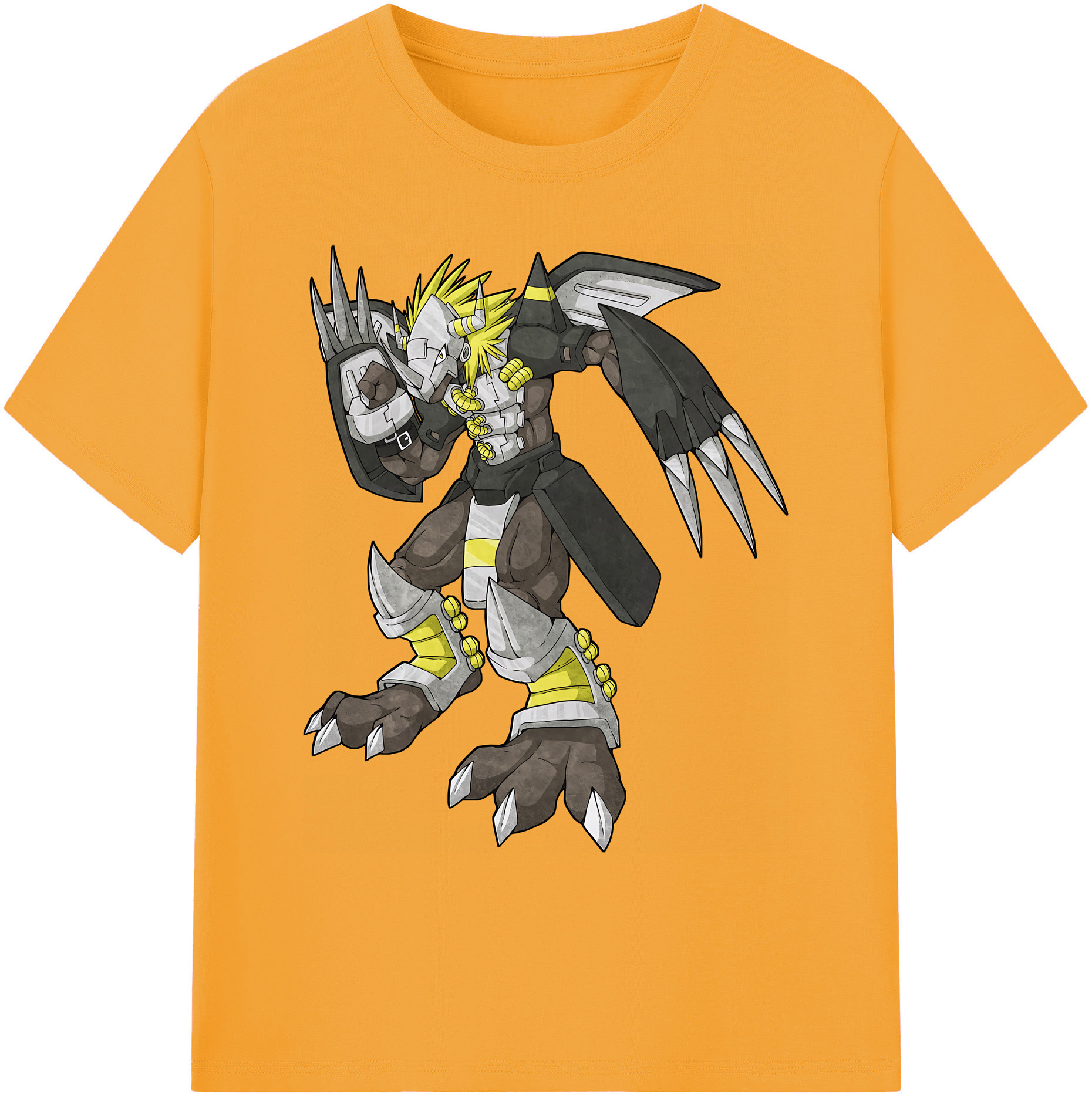 （画像用） Digimon デジタルモンスター/デジモン 綿100％ メンズ半袖Tシャツ｜肌触りやわらか＆通気性