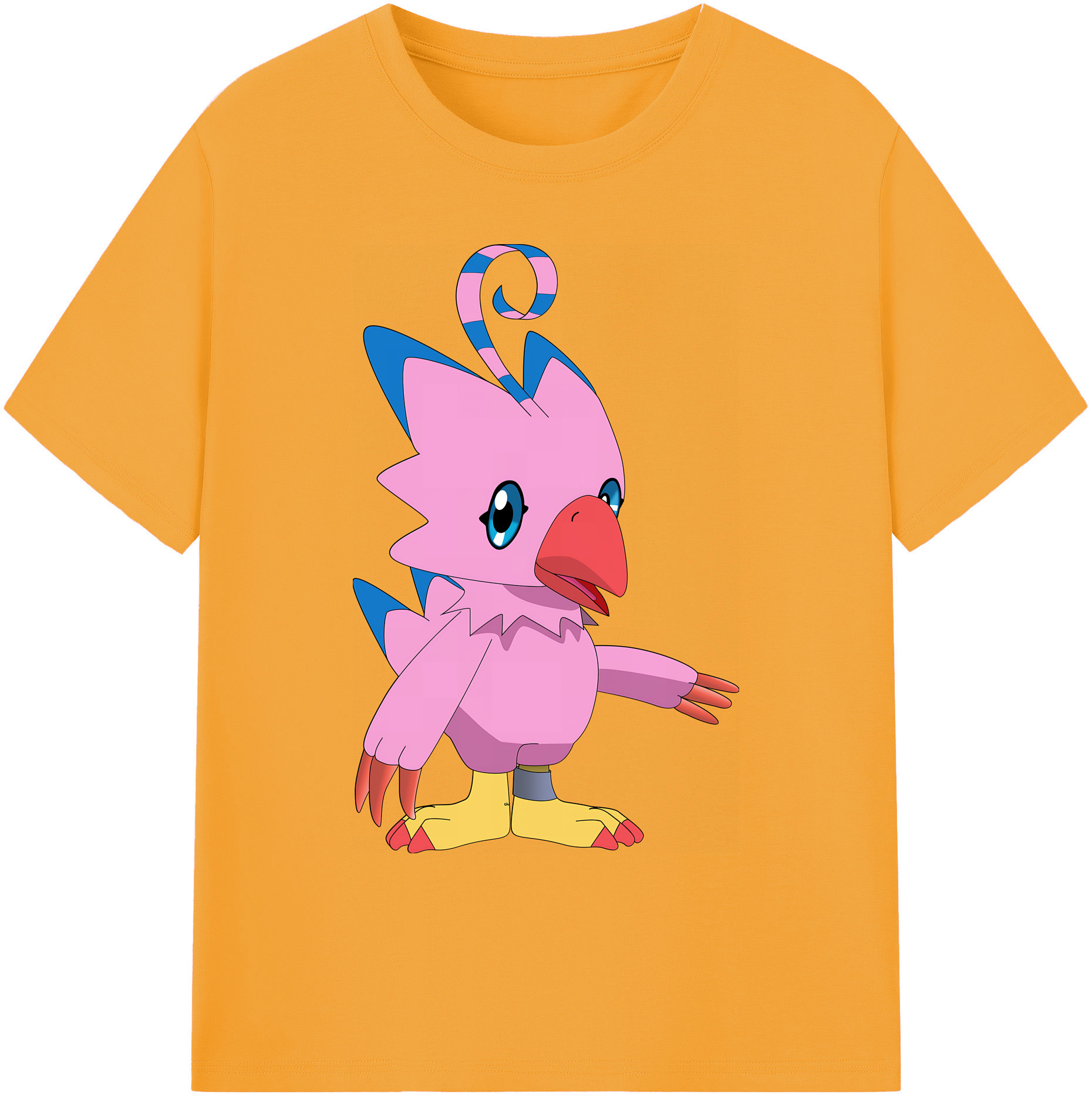 （画像用） Digimon デジタルモンスター/デジモン 綿100％ メンズ半袖Tシャツ｜肌触りやわらか＆通気性