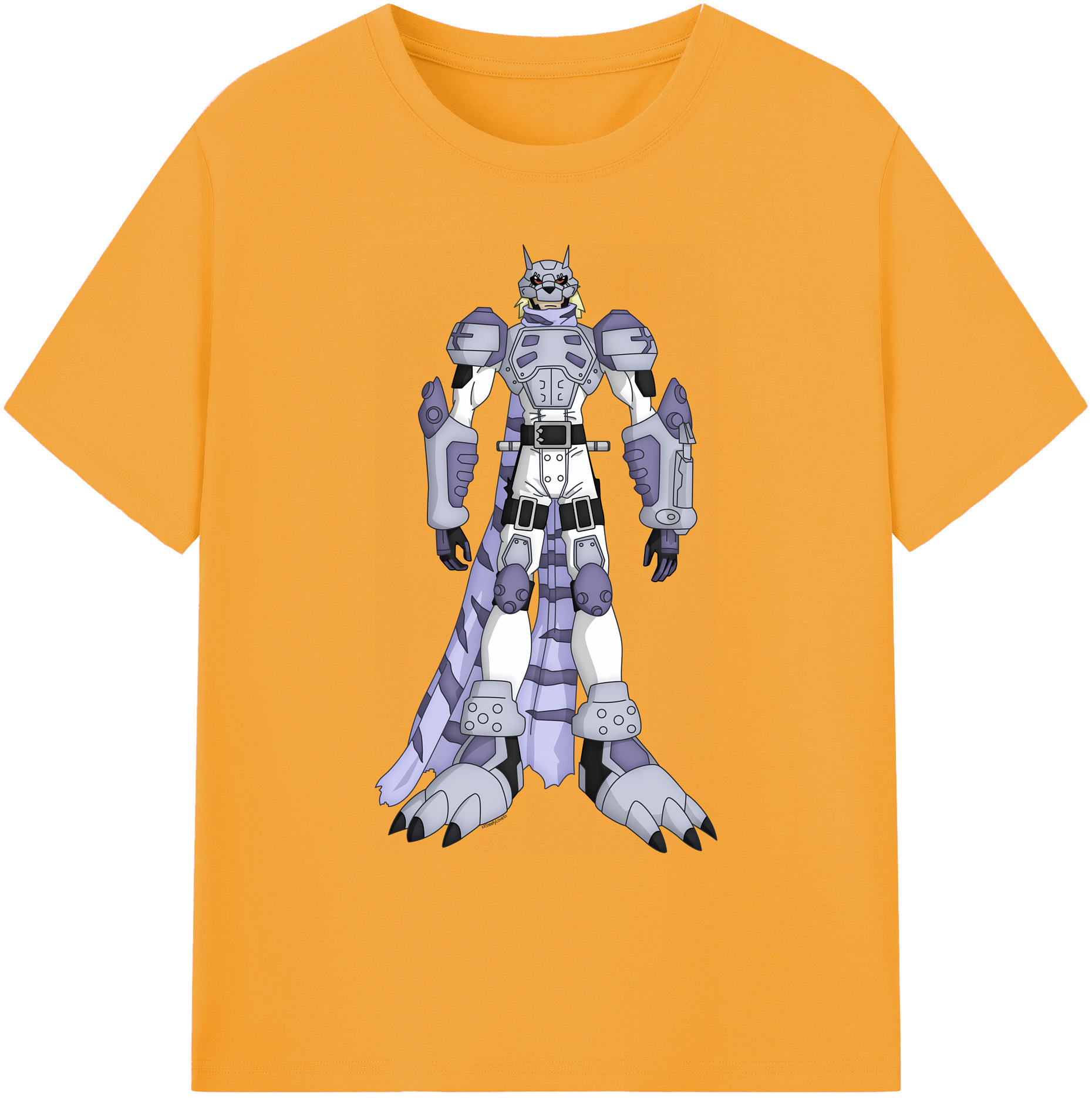 （画像用） Digimon デジタルモンスター/デジモン 綿100％ メンズ半袖Tシャツ｜肌触りやわらか＆通気性