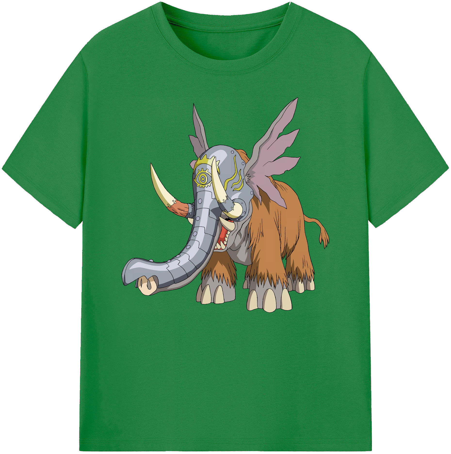 （画像用） Digimon デジタルモンスター/デジモン 綿100％ メンズ半袖Tシャツ｜肌触りやわらか＆通気性
