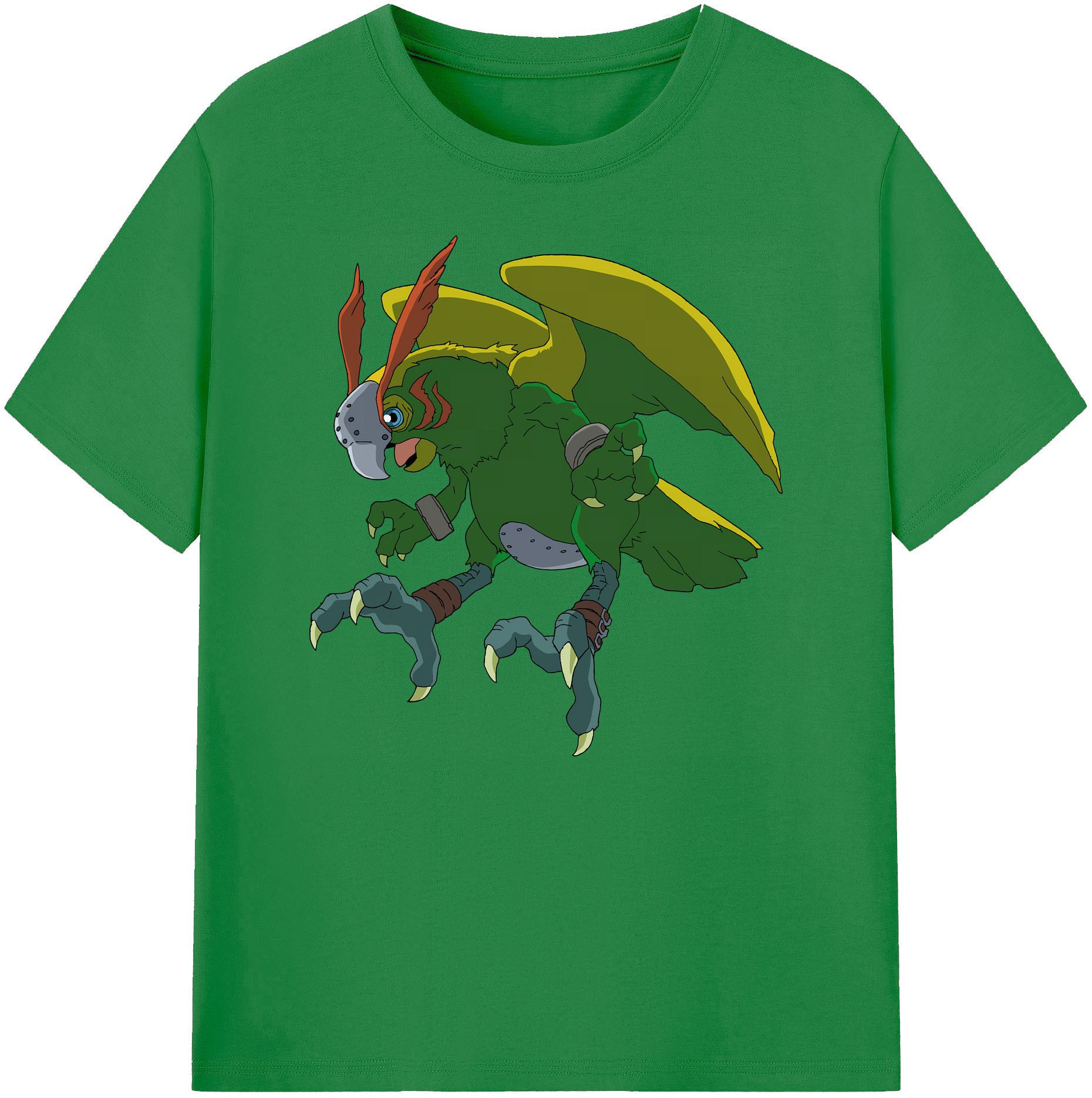 （画像用） Digimon デジタルモンスター/デジモン 綿100％ メンズ半袖Tシャツ｜肌触りやわらか＆通気性
