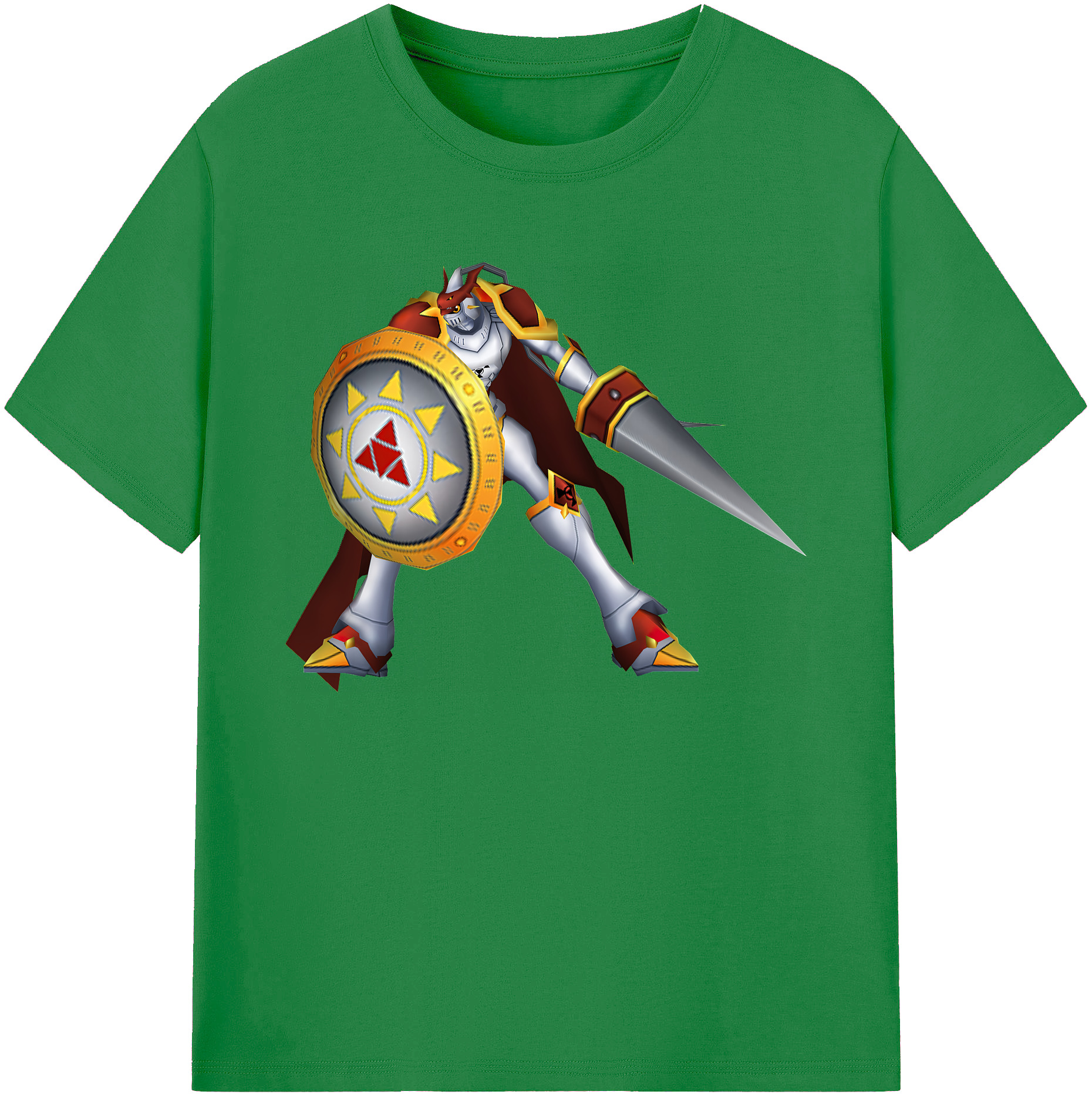 （画像用） Digimon デジタルモンスター/デジモン 綿100％ メンズ半袖Tシャツ｜肌触りやわらか＆通気性