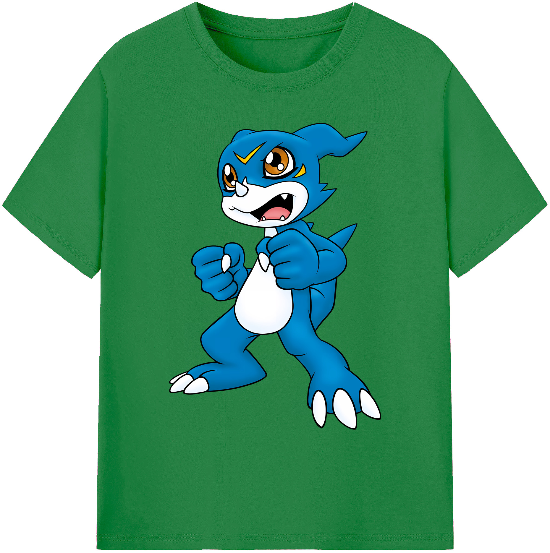 （画像用） Digimon デジタルモンスター/デジモン 綿100％ メンズ半袖Tシャツ｜肌触りやわらか＆通気性