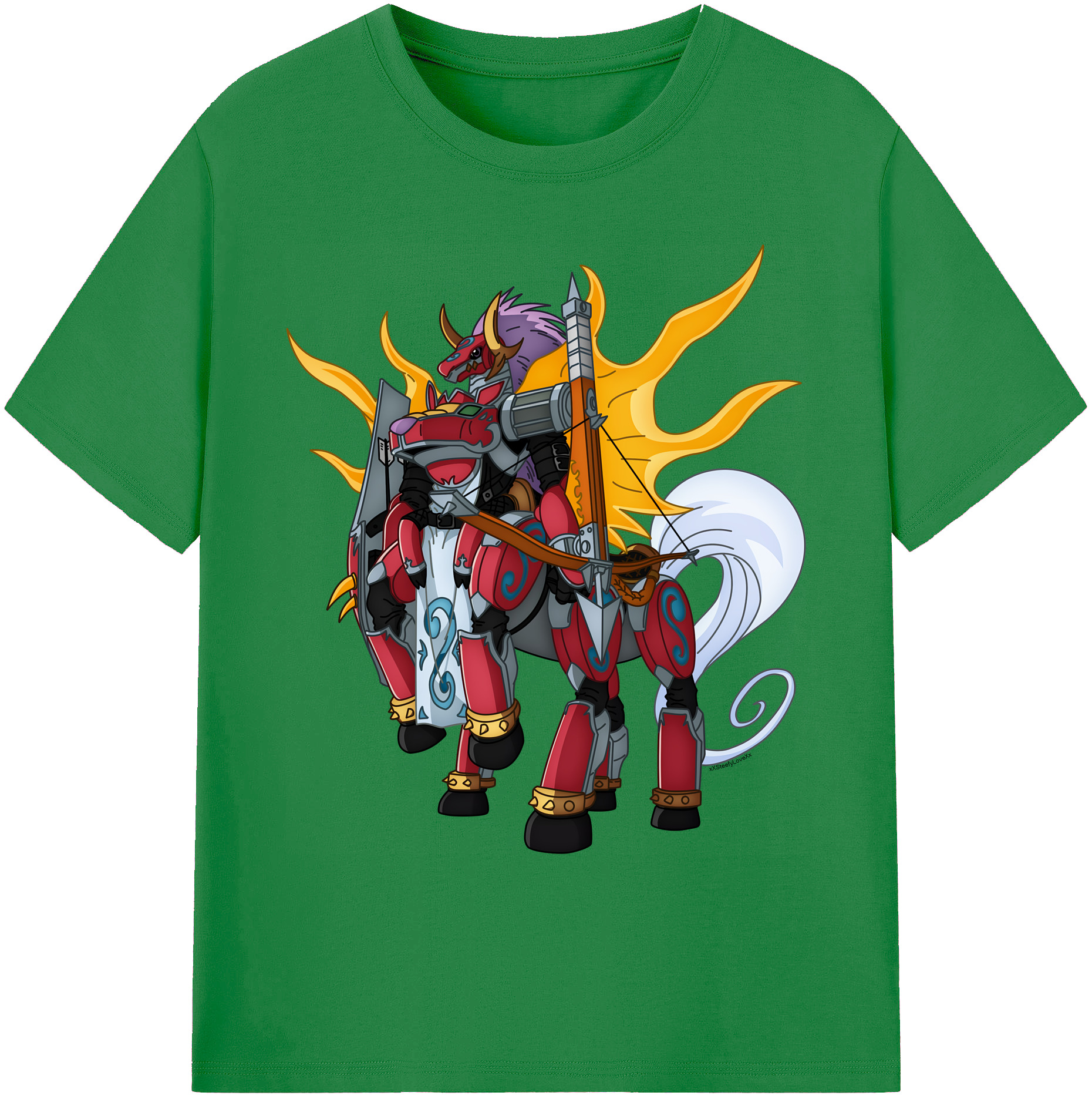 （画像用） Digimon デジタルモンスター/デジモン 綿100％ メンズ半袖Tシャツ｜肌触りやわらか＆通気性
