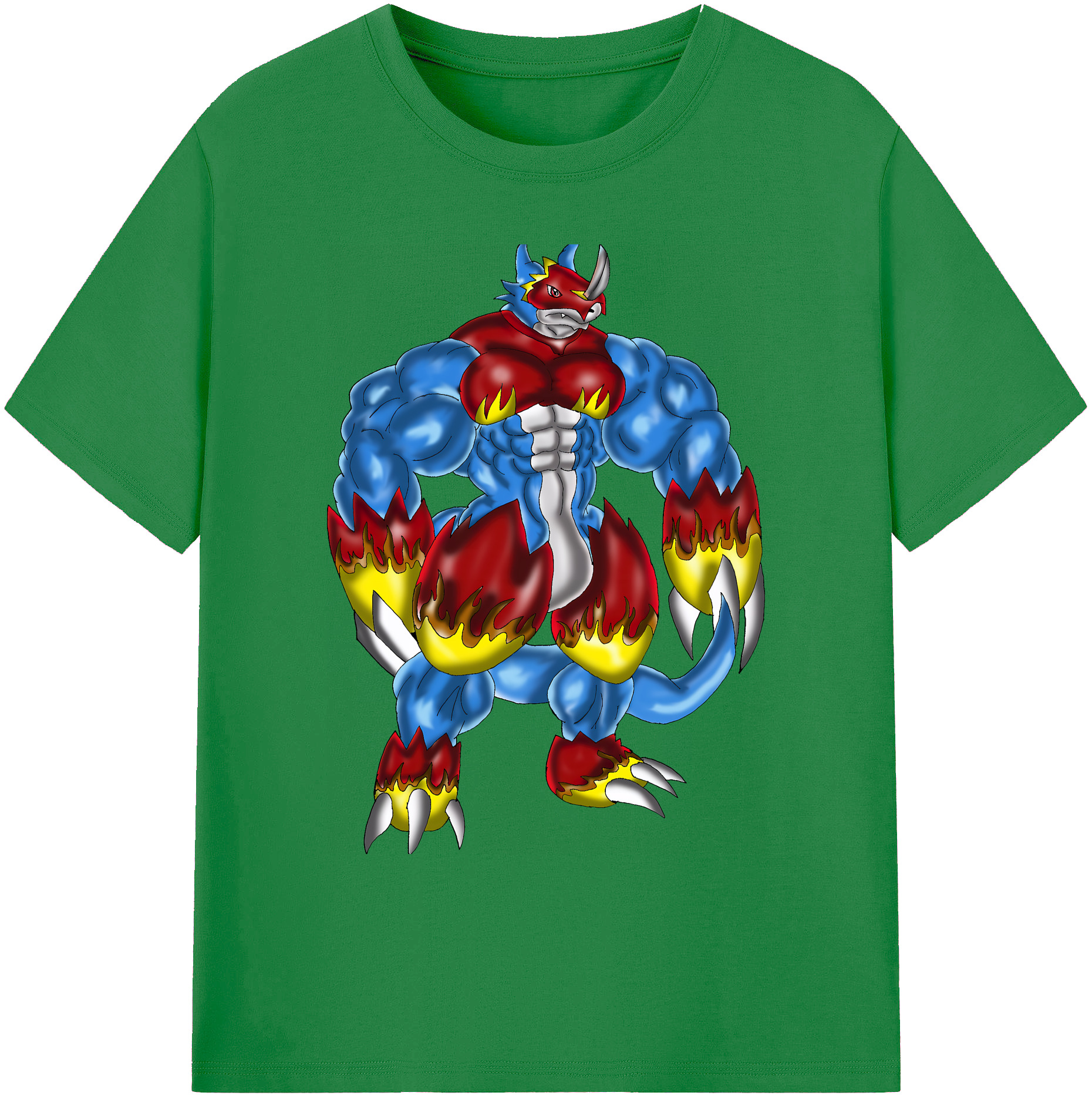 （画像用） Digimon デジタルモンスター/デジモン 綿100％ メンズ半袖Tシャツ｜肌触りやわらか＆通気性