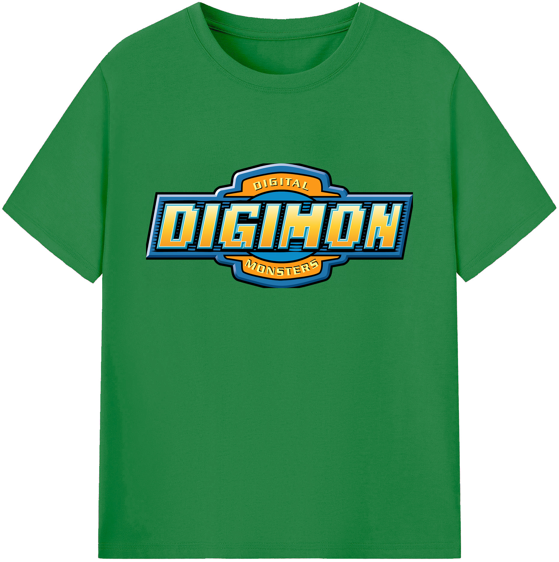 （画像用） Digimon デジタルモンスター/デジモン 綿100％ メンズ半袖Tシャツ｜肌触りやわらか＆通気性