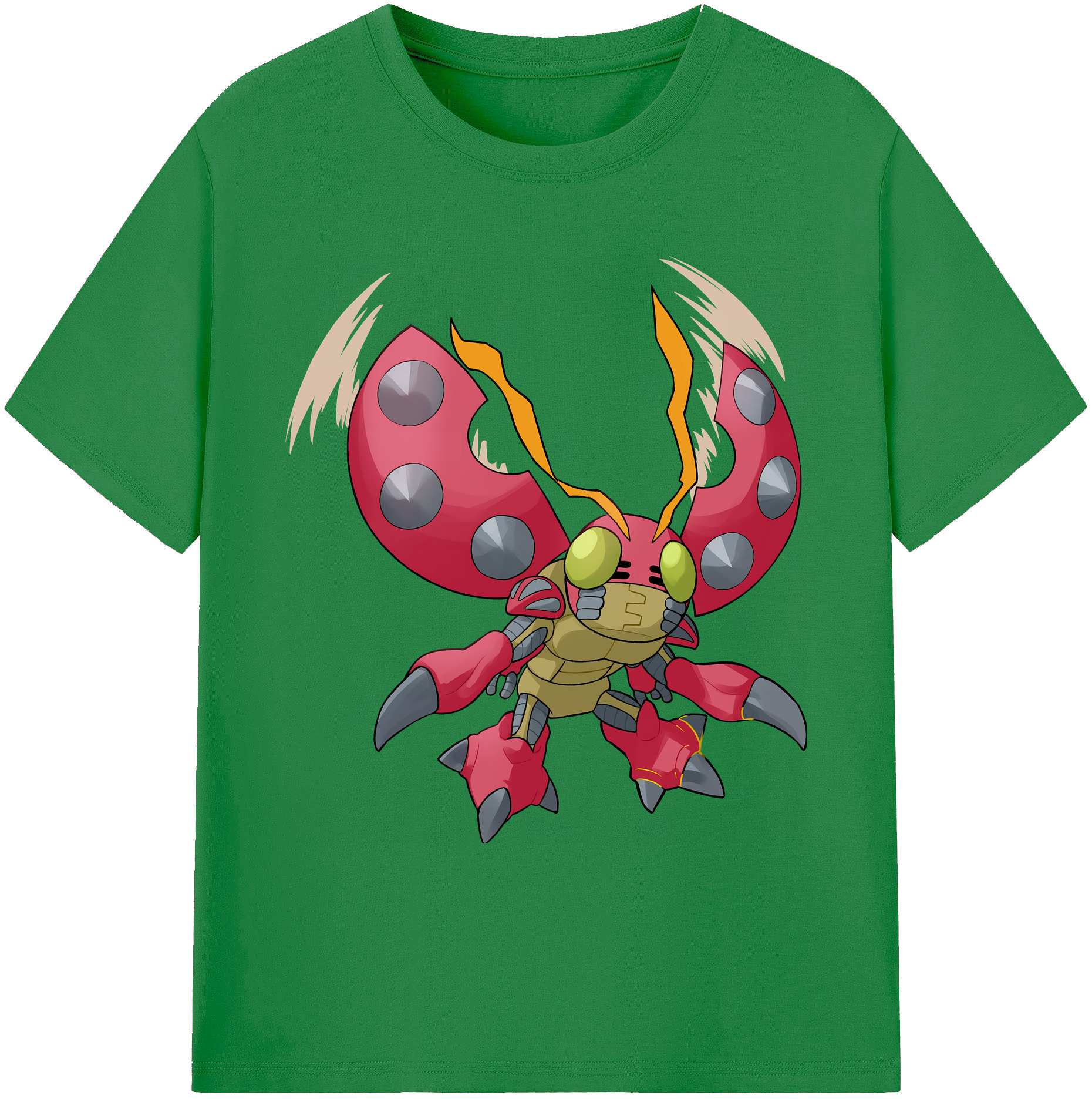 （画像用） Digimon デジタルモンスター/デジモン 綿100％ メンズ半袖Tシャツ｜肌触りやわらか＆通気性