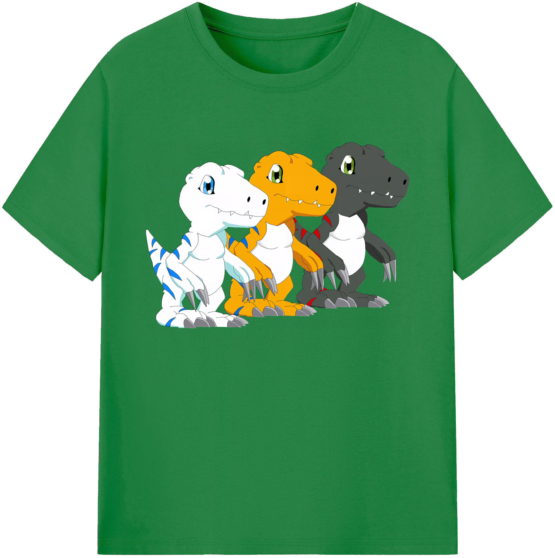 （画像用） Digimon デジタルモンスター/デジモン 綿100％ メンズ半袖Tシャツ｜肌触りやわらか＆通気性