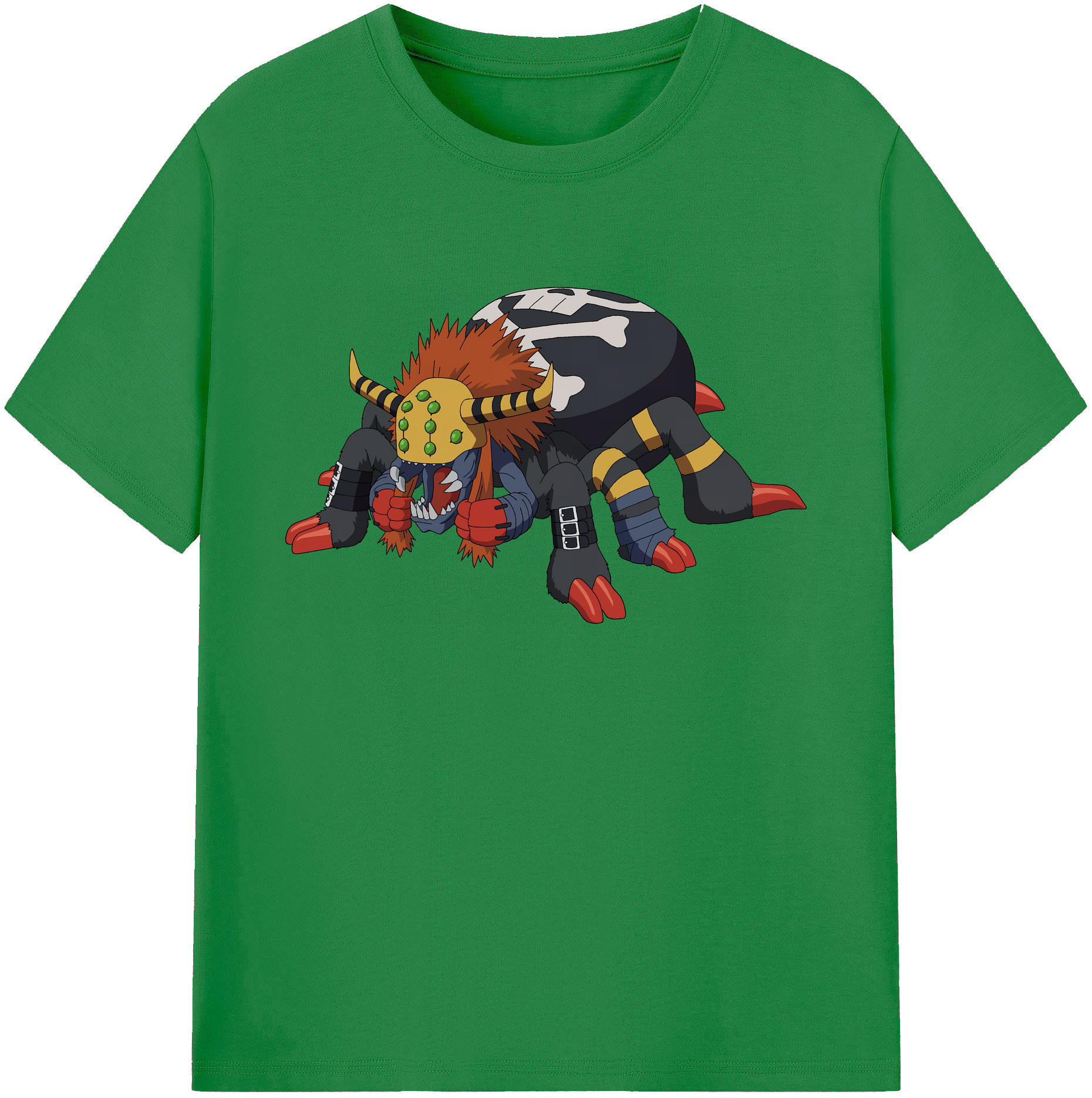 （画像用） Digimon デジタルモンスター/デジモン 綿100％ メンズ半袖Tシャツ｜肌触りやわらか＆通気性