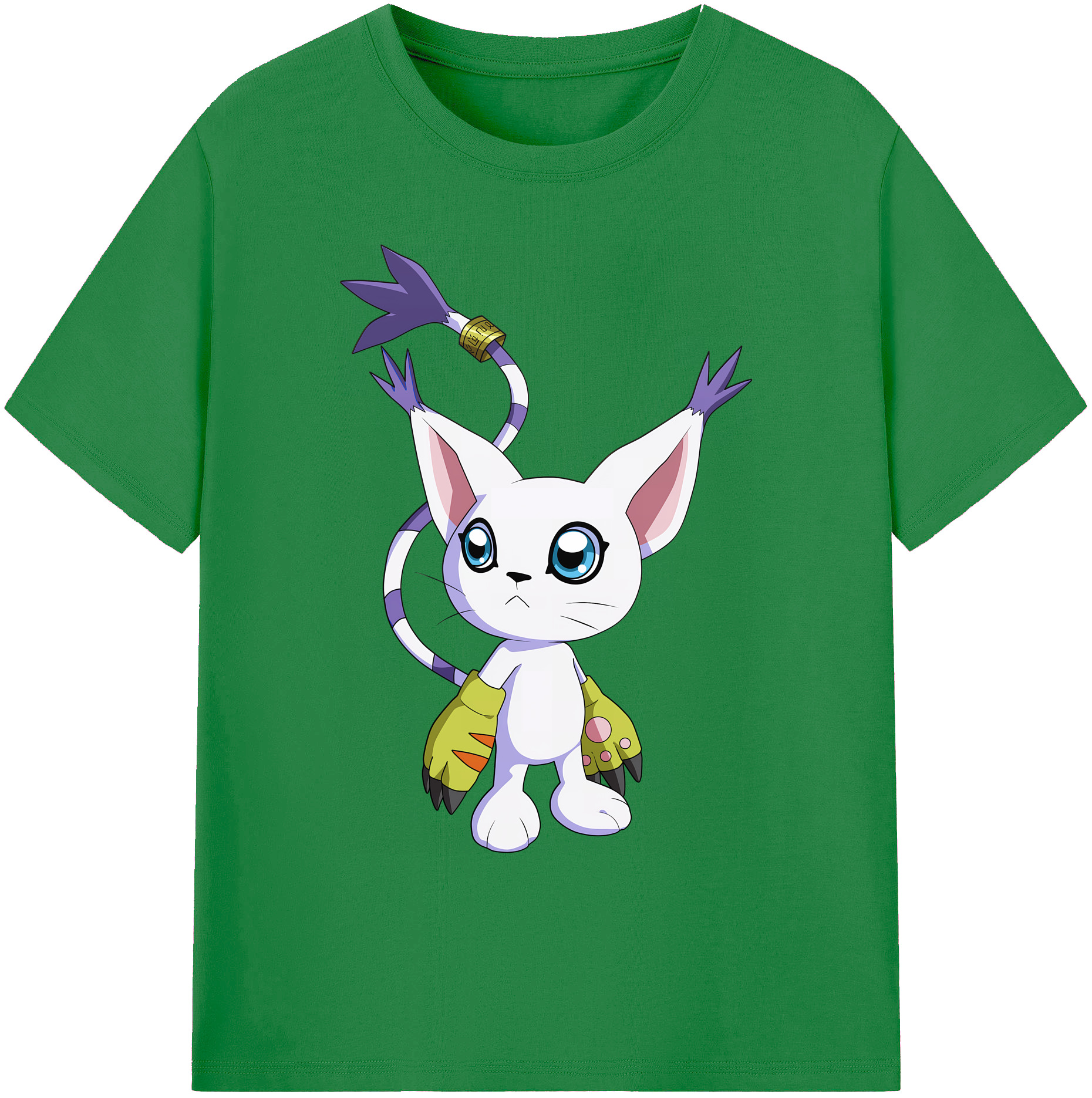 （画像用） Digimon デジタルモンスター/デジモン 綿100％ メンズ半袖Tシャツ｜肌触りやわらか＆通気性