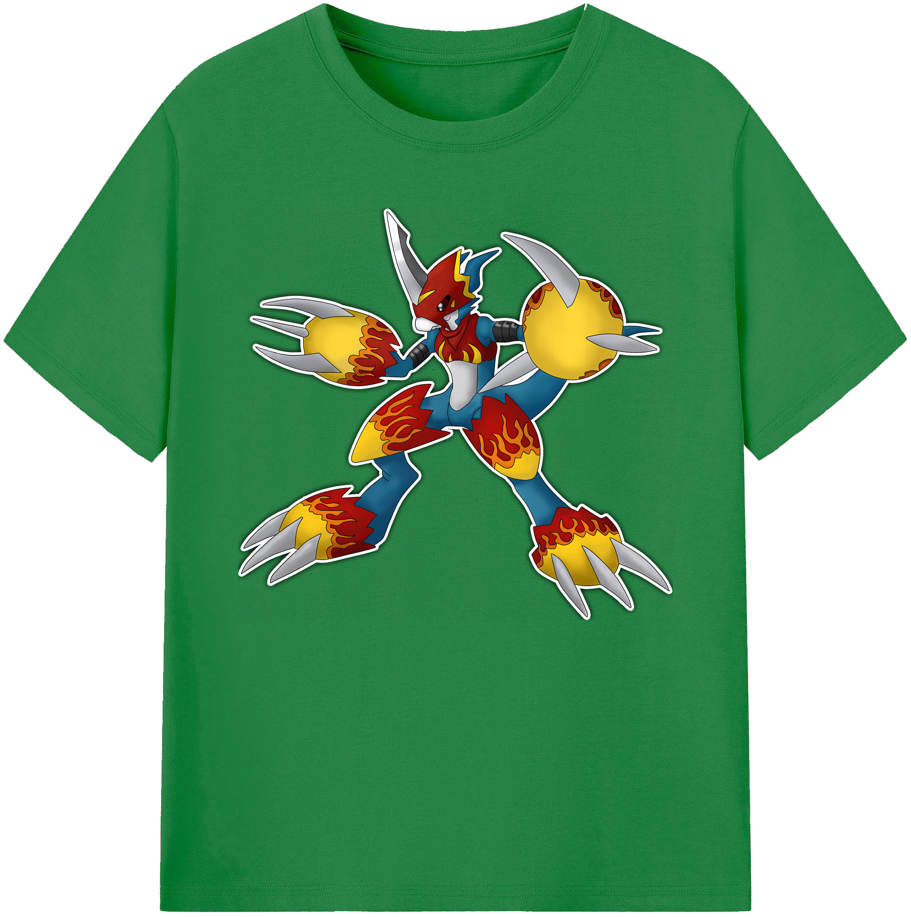 （画像用） Digimon デジタルモンスター/デジモン 綿100％ メンズ半袖Tシャツ｜肌触りやわらか＆通気性