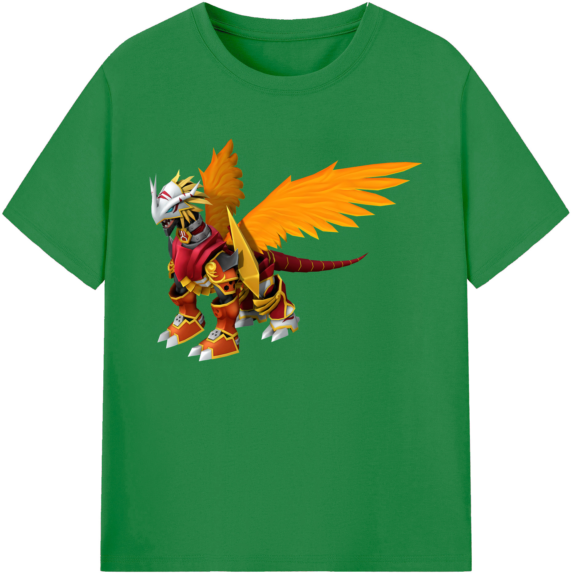 （画像用） Digimon デジタルモンスター/デジモン 綿100％ メンズ半袖Tシャツ｜肌触りやわらか＆通気性