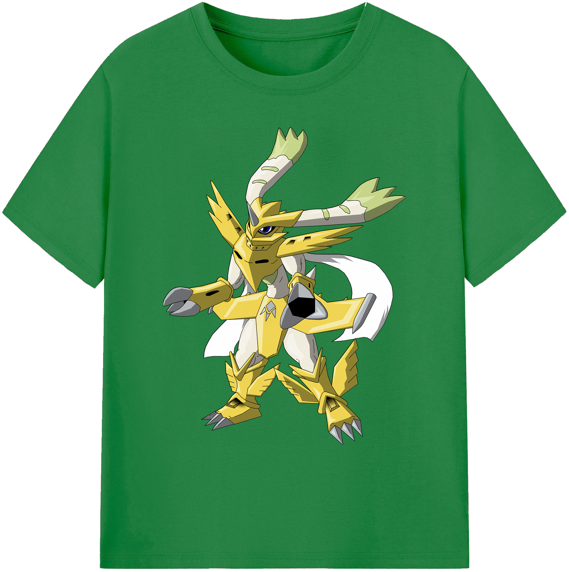 （画像用） Digimon デジタルモンスター/デジモン 綿100％ メンズ半袖Tシャツ｜肌触りやわらか＆通気性