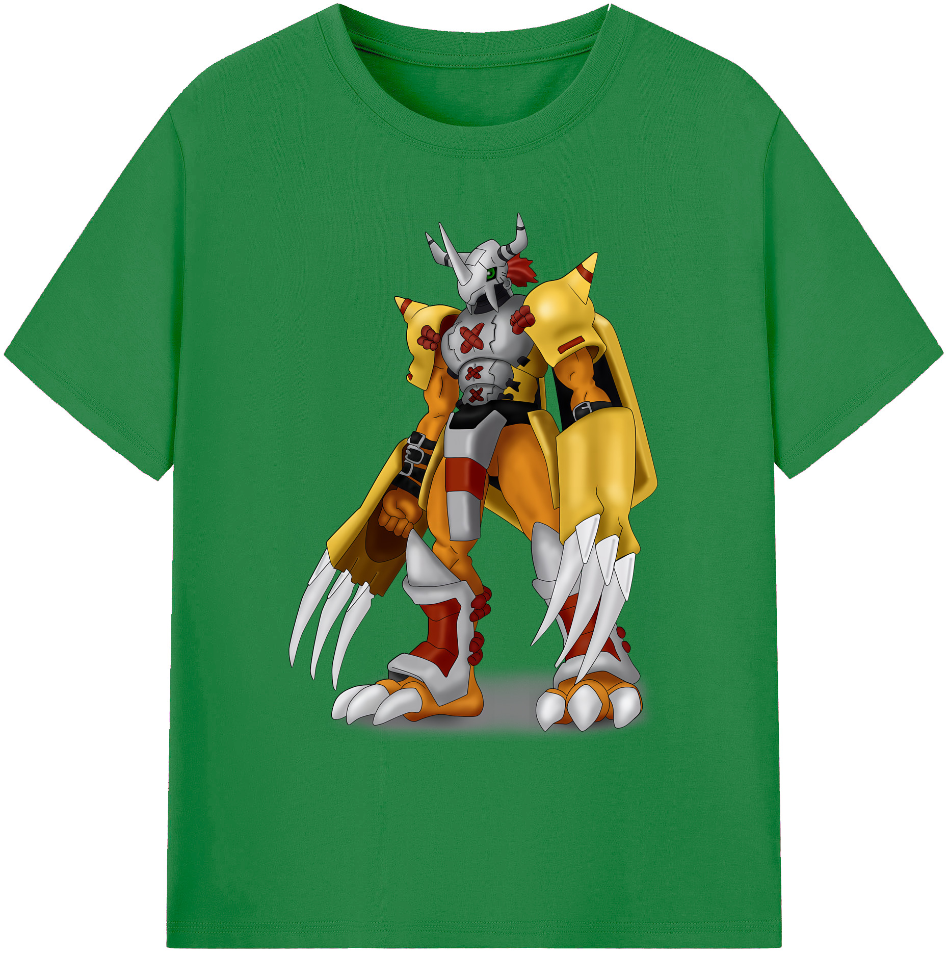（画像用） Digimon デジタルモンスター/デジモン 綿100％ メンズ半袖Tシャツ｜肌触りやわらか＆通気性