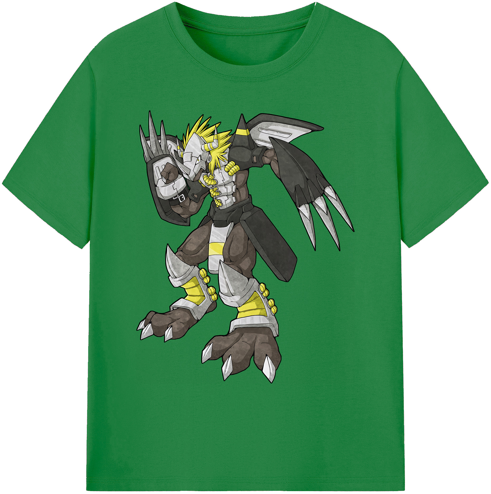 （画像用） Digimon デジタルモンスター/デジモン 綿100％ メンズ半袖Tシャツ｜肌触りやわらか＆通気性