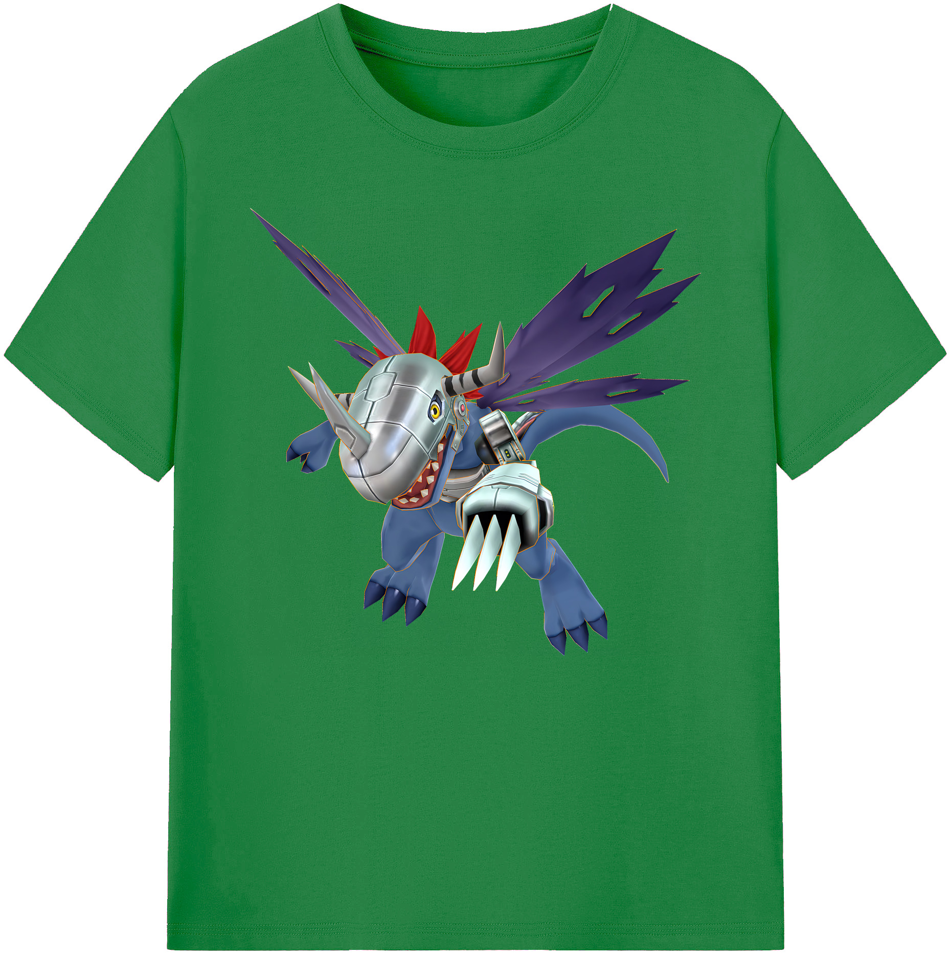 （画像用） Digimon デジタルモンスター/デジモン 綿100％ メンズ半袖Tシャツ｜肌触りやわらか＆通気性