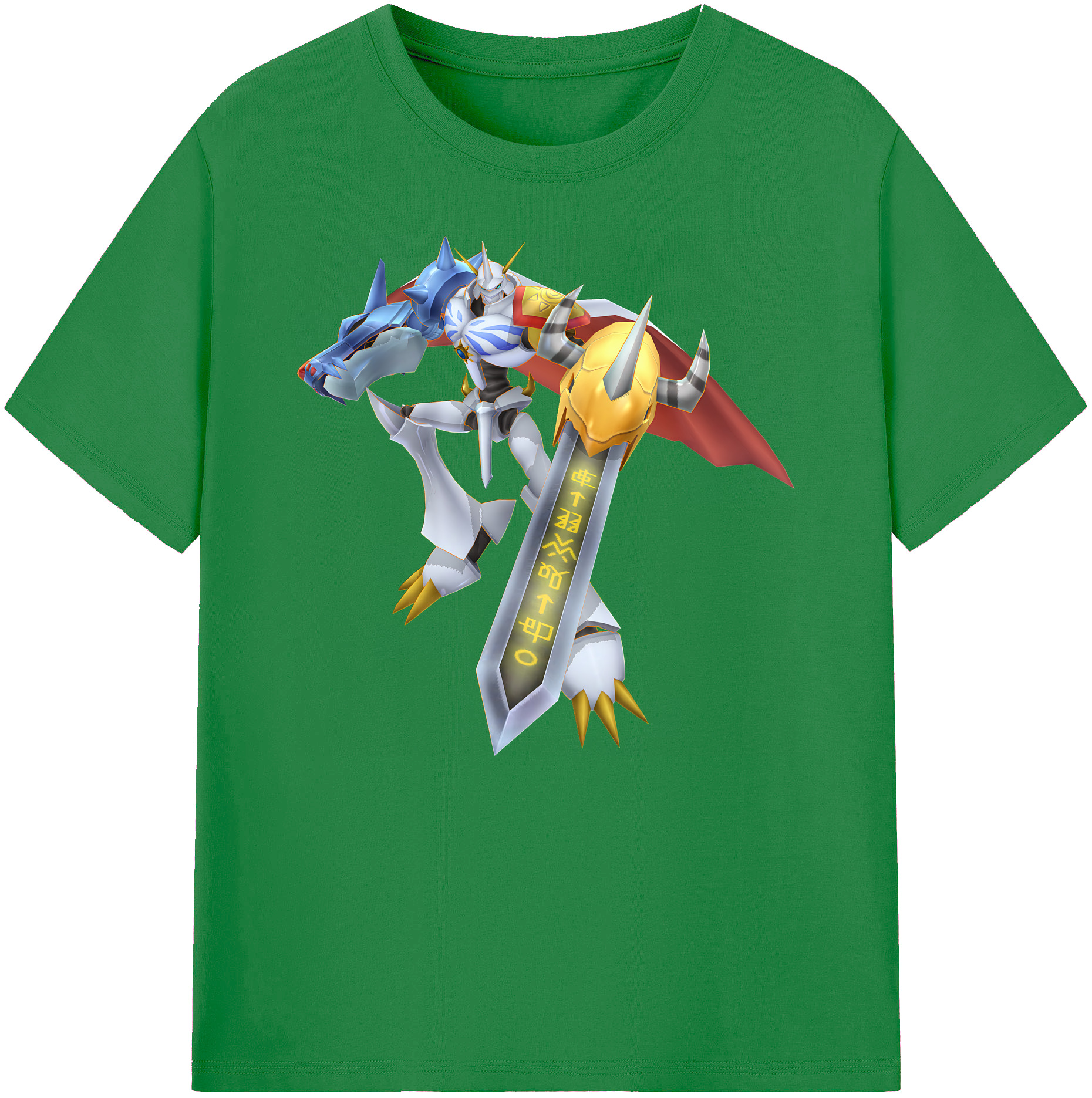 （画像用） Digimon デジタルモンスター/デジモン 綿100％ メンズ半袖Tシャツ｜肌触りやわらか＆通気性
