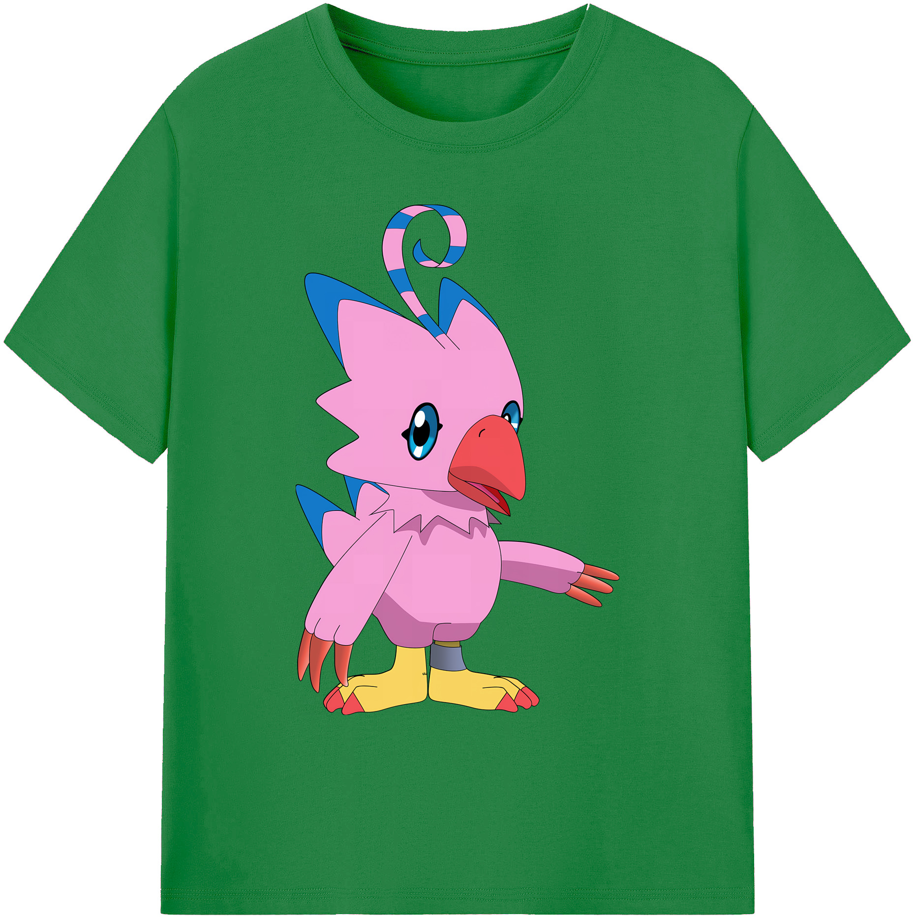 （画像用） Digimon デジタルモンスター/デジモン 綿100％ メンズ半袖Tシャツ｜肌触りやわらか＆通気性