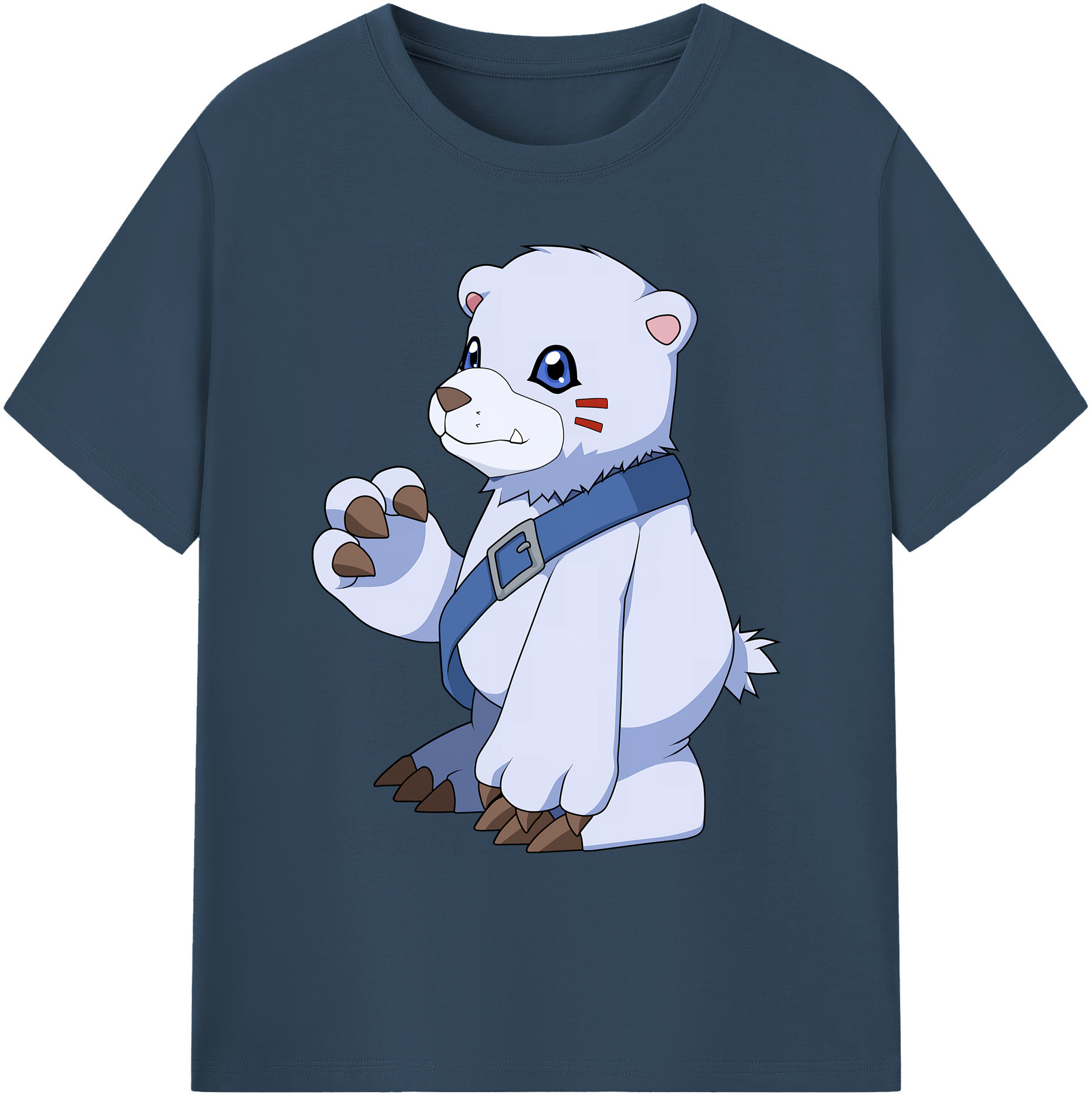 （画像用） Digimon デジタルモンスター/デジモン 綿100％ メンズ半袖Tシャツ｜肌触りやわらか＆通気性