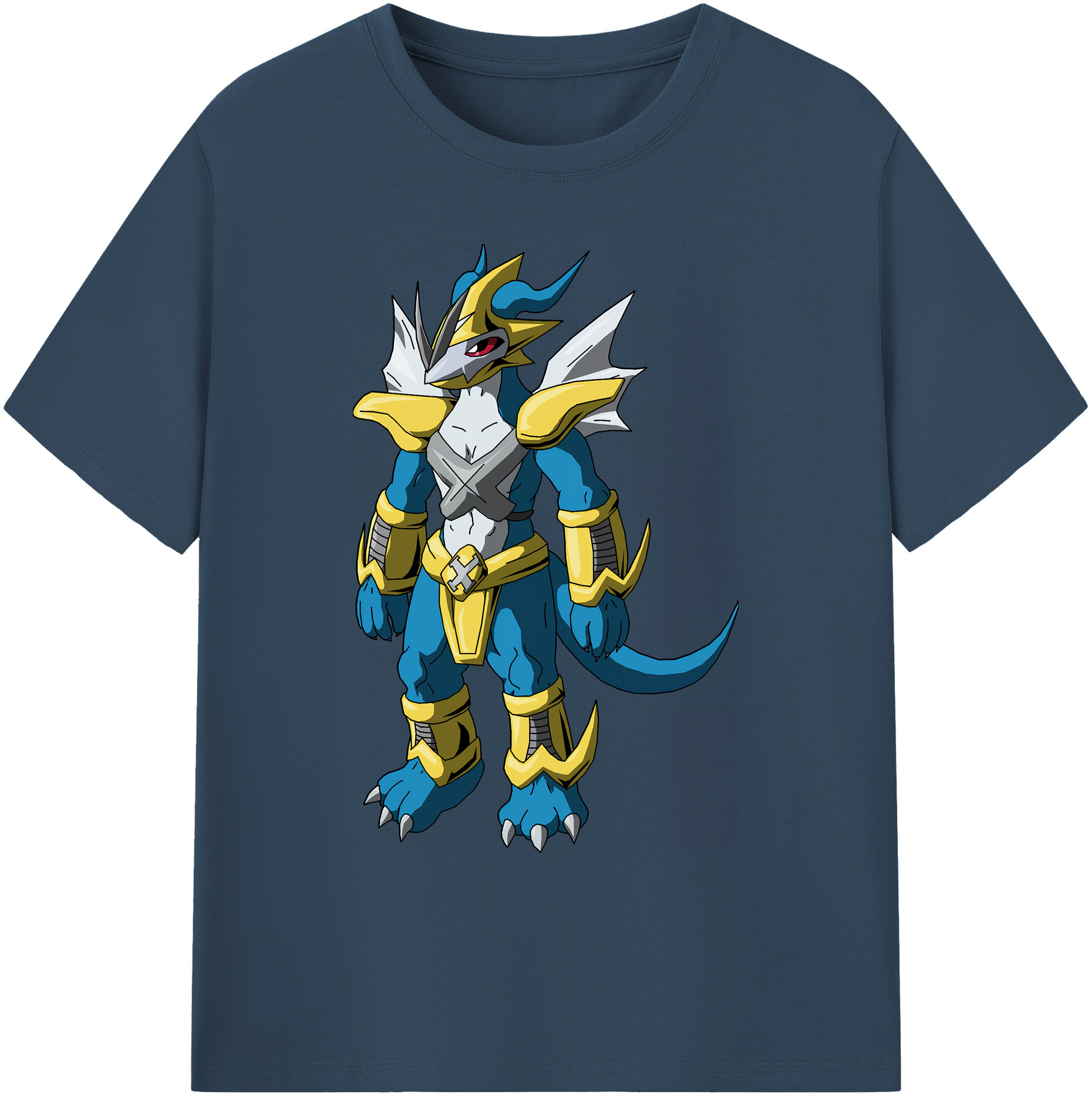 （画像用） Digimon デジタルモンスター/デジモン 綿100％ メンズ半袖Tシャツ｜肌触りやわらか＆通気性