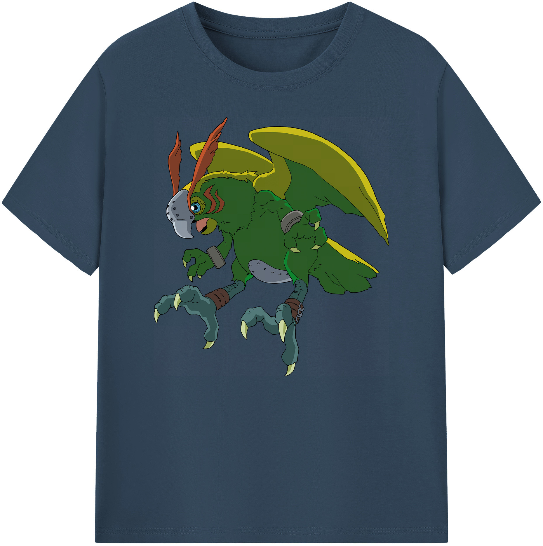 （画像用） Digimon デジタルモンスター/デジモン 綿100％ メンズ半袖Tシャツ｜肌触りやわらか＆通気性