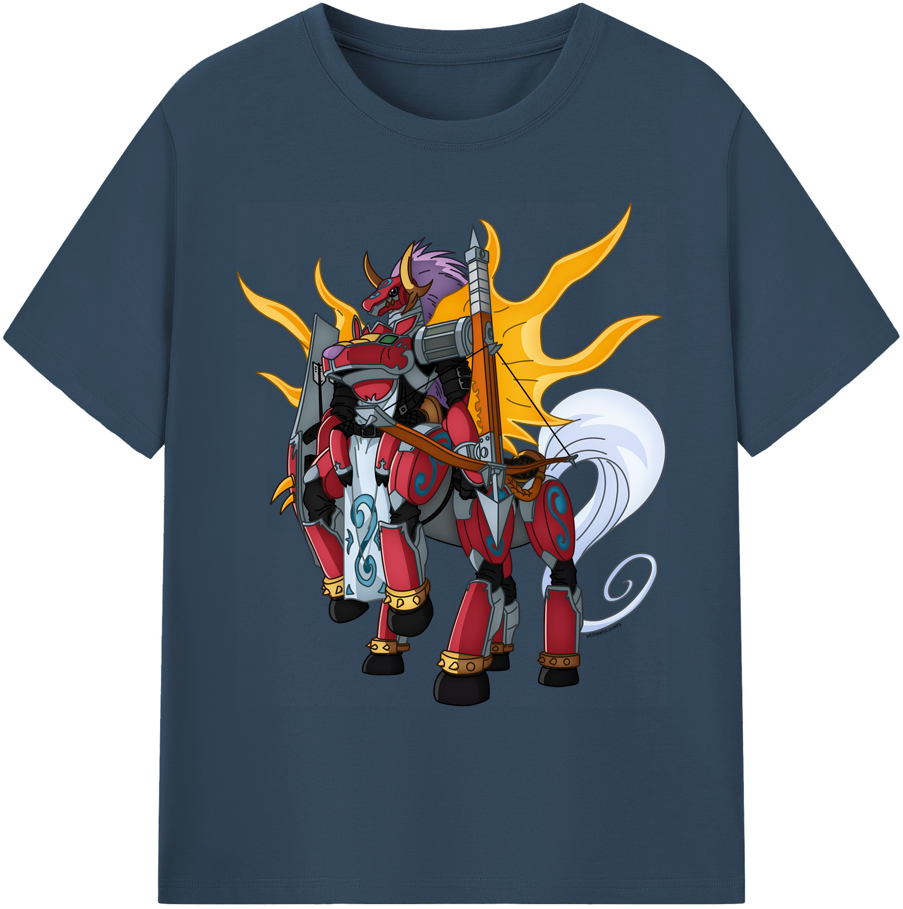 （画像用） Digimon デジタルモンスター/デジモン 綿100％ メンズ半袖Tシャツ｜肌触りやわらか＆通気性