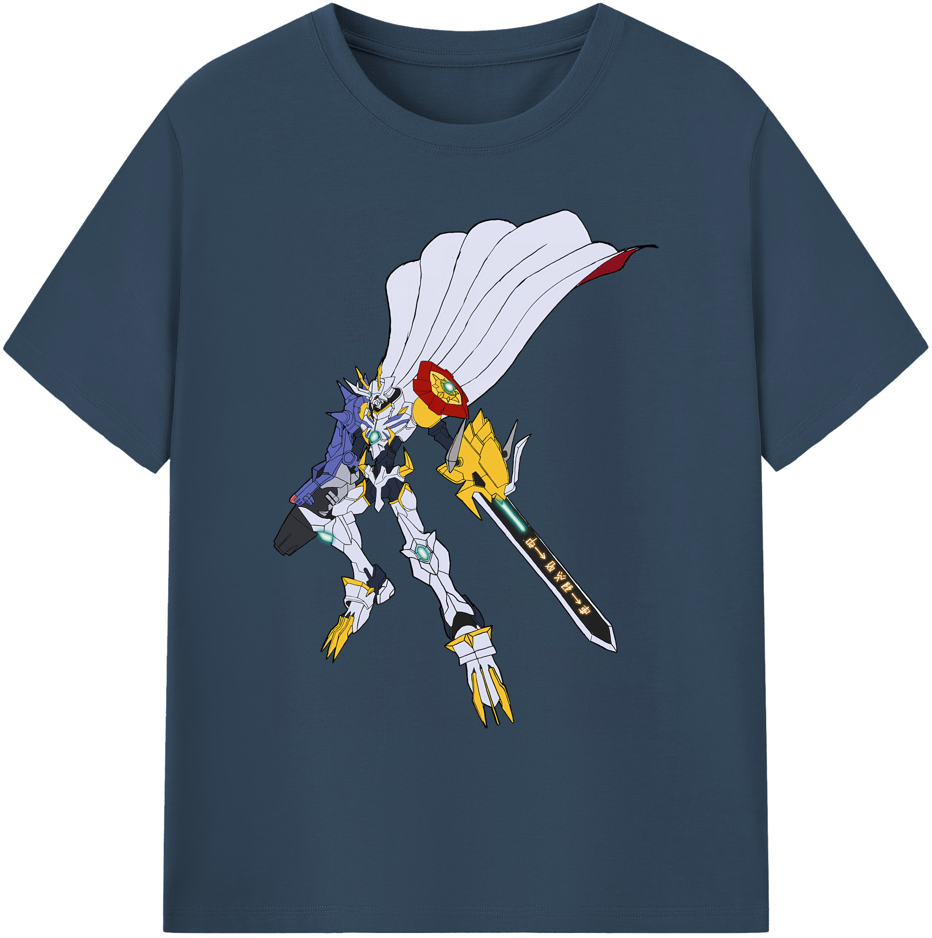 （画像用） Digimon デジタルモンスター/デジモン 綿100％ メンズ半袖Tシャツ｜肌触りやわらか＆通気性