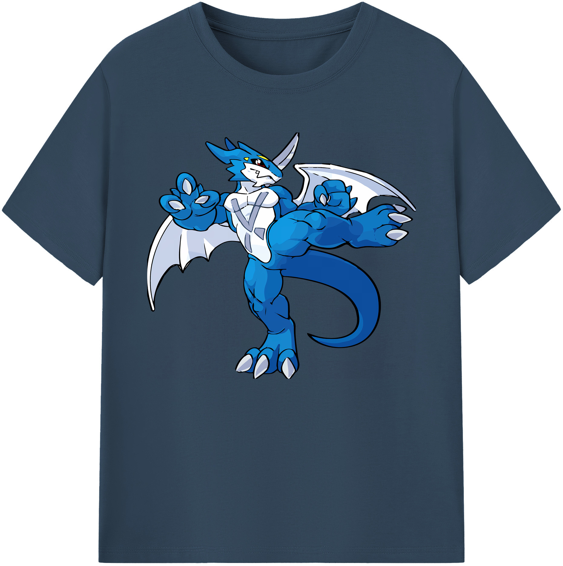 （画像用） Digimon デジタルモンスター/デジモン 綿100％ メンズ半袖Tシャツ｜肌触りやわらか＆通気性