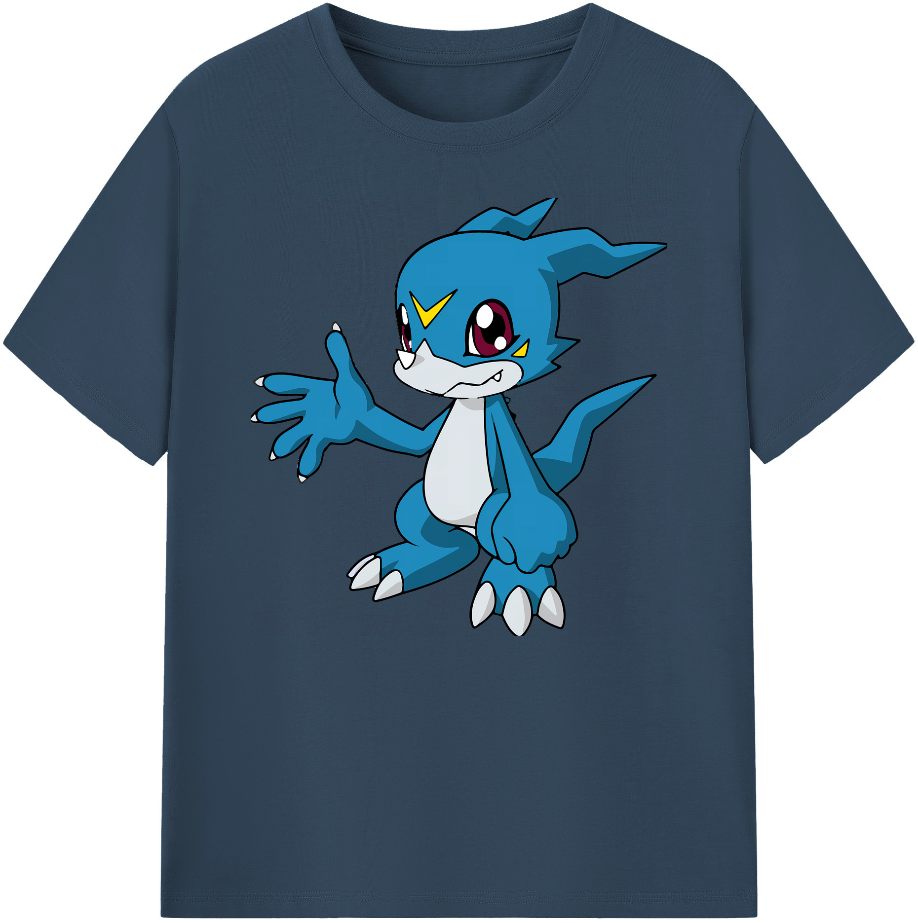 （画像用） Digimon デジタルモンスター/デジモン 綿100％ メンズ半袖Tシャツ｜肌触りやわらか＆通気性
