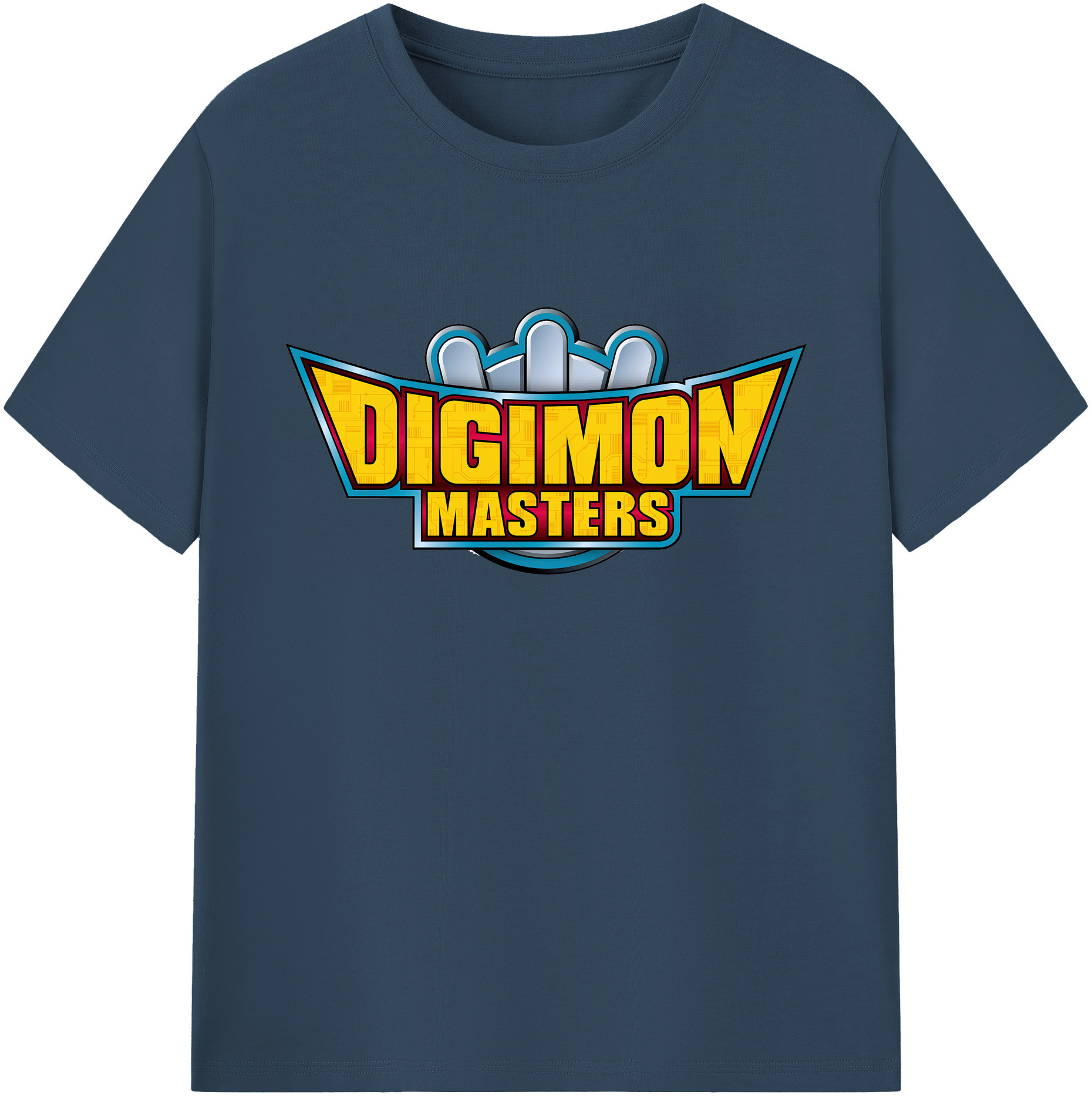 （画像用） Digimon デジタルモンスター/デジモン 綿100％ メンズ半袖Tシャツ｜肌触りやわらか＆通気性