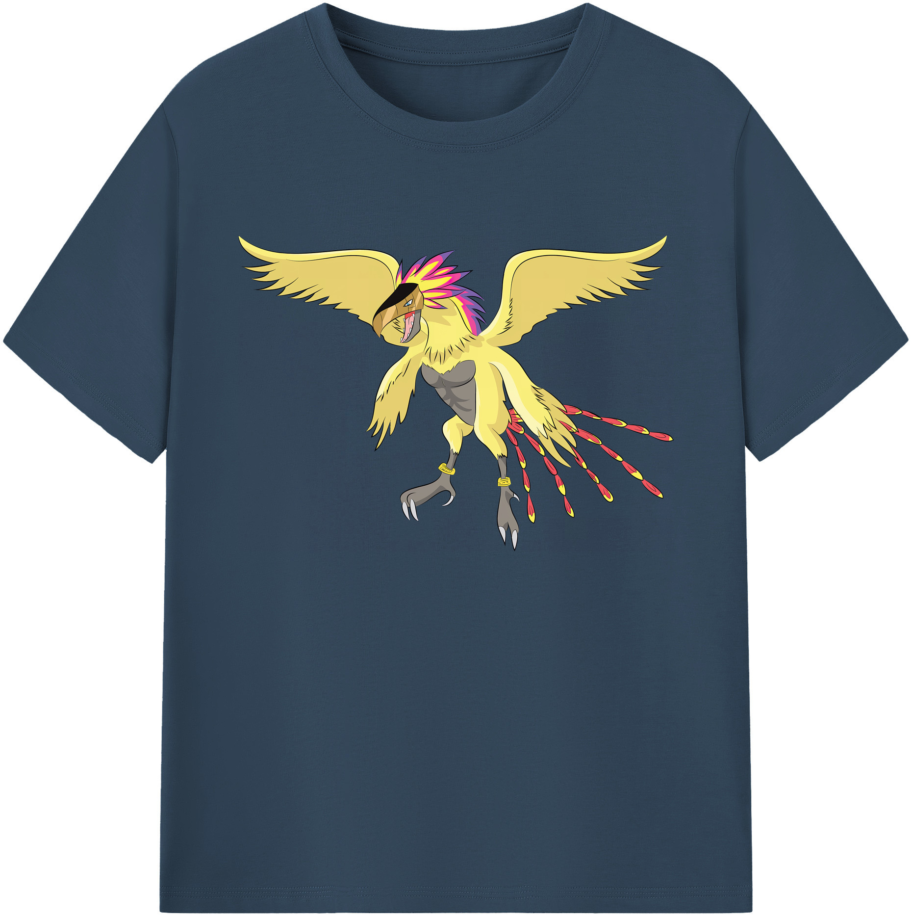 （画像用） Digimon デジタルモンスター/デジモン 綿100％ メンズ半袖Tシャツ｜肌触りやわらか＆通気性