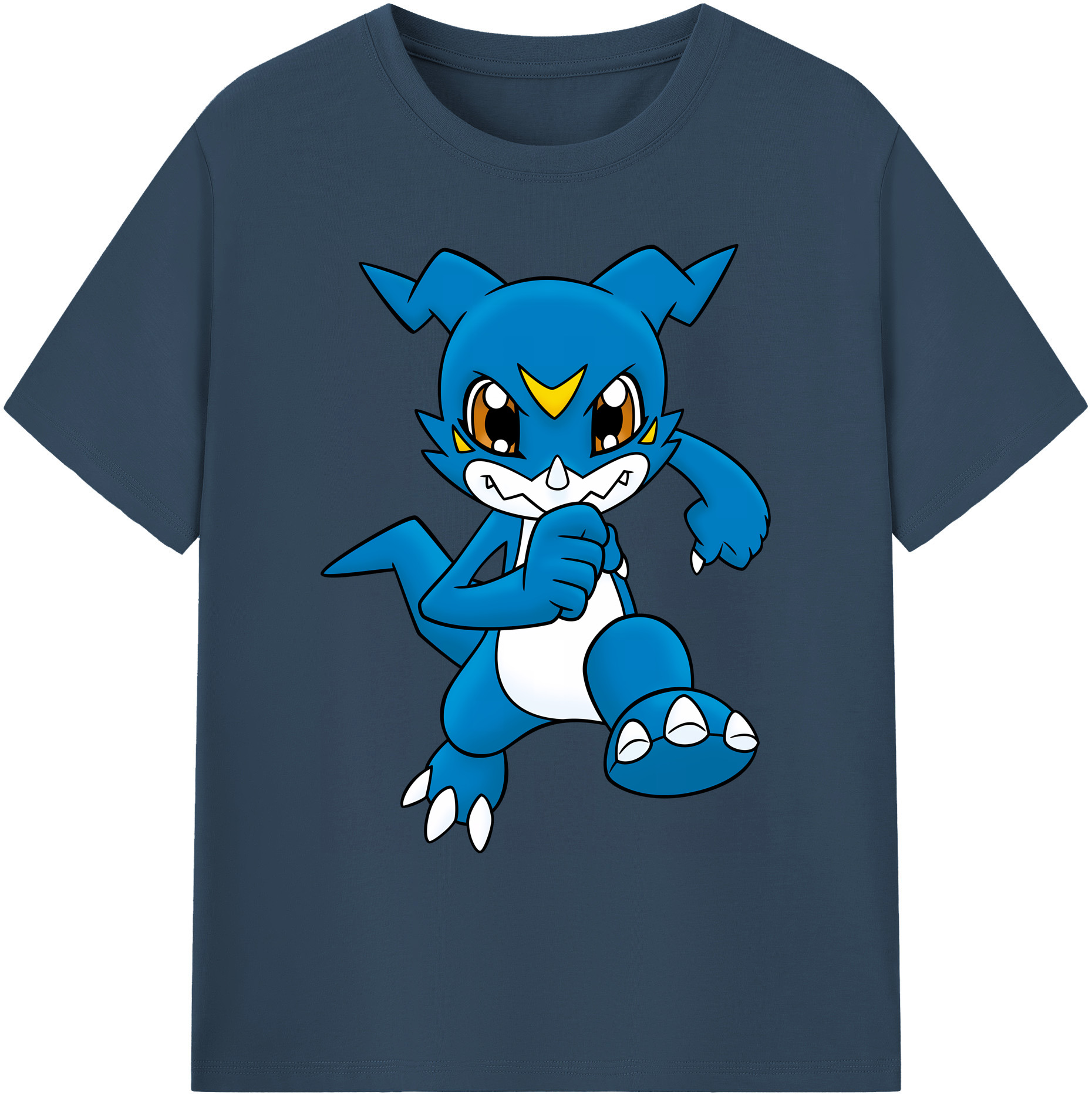 （画像用） Digimon デジタルモンスター/デジモン 綿100％ メンズ半袖Tシャツ｜肌触りやわらか＆通気性