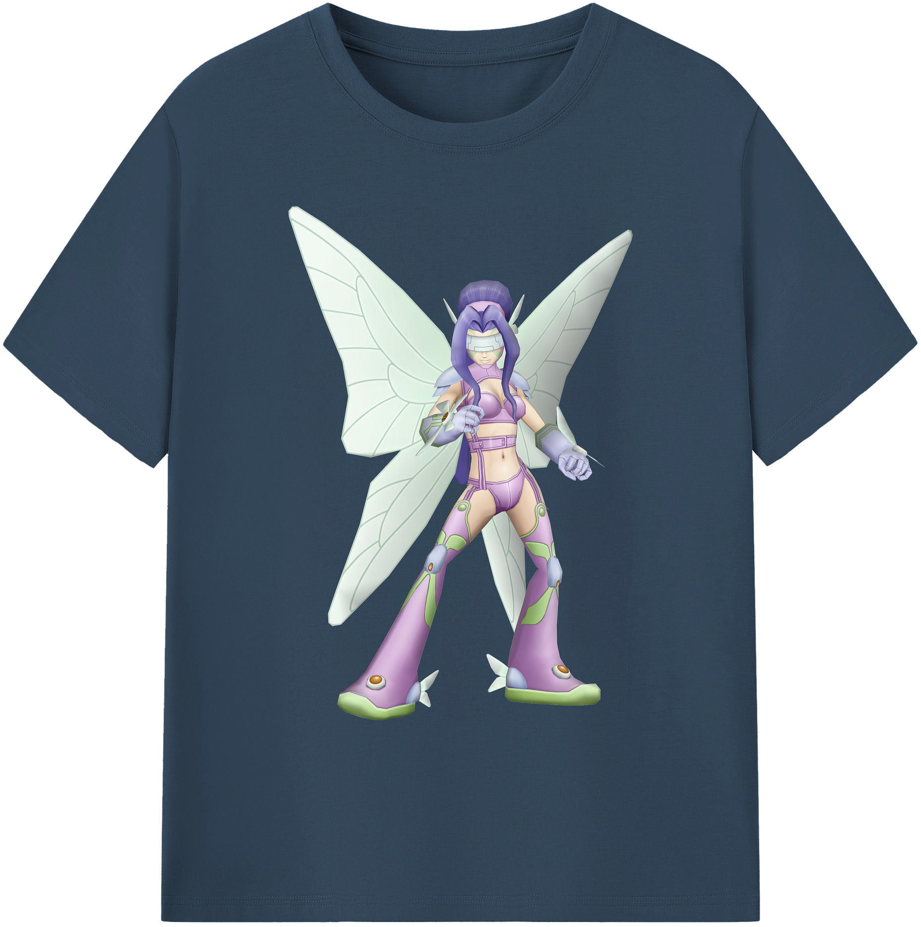 （画像用） Digimon デジタルモンスター/デジモン 綿100％ メンズ半袖Tシャツ｜肌触りやわらか＆通気性