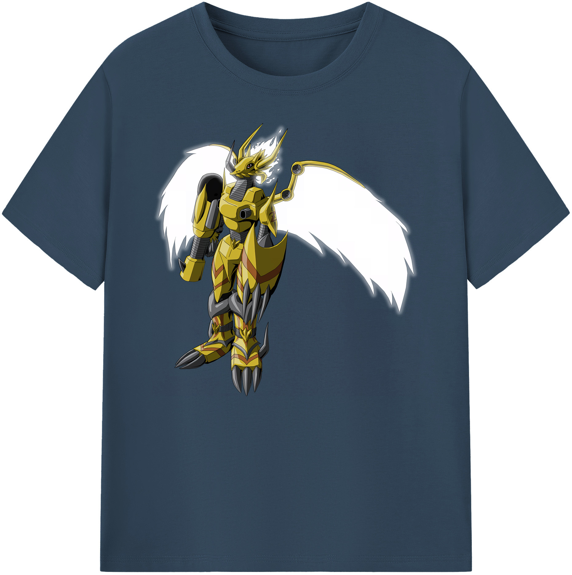 （画像用） Digimon デジタルモンスター/デジモン 綿100％ メンズ半袖Tシャツ｜肌触りやわらか＆通気性