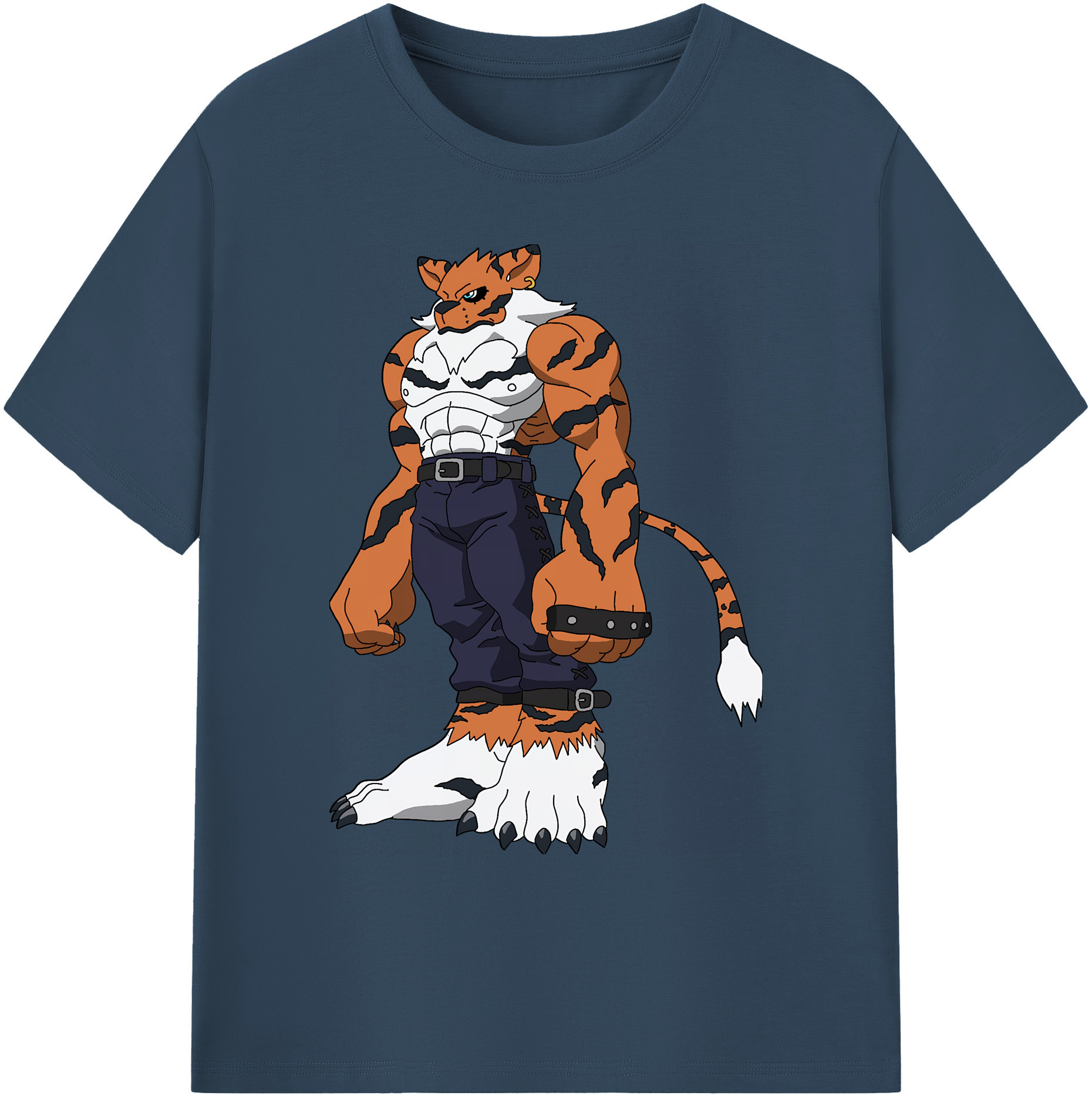 （画像用） Digimon デジタルモンスター/デジモン 綿100％ メンズ半袖Tシャツ｜肌触りやわらか＆通気性