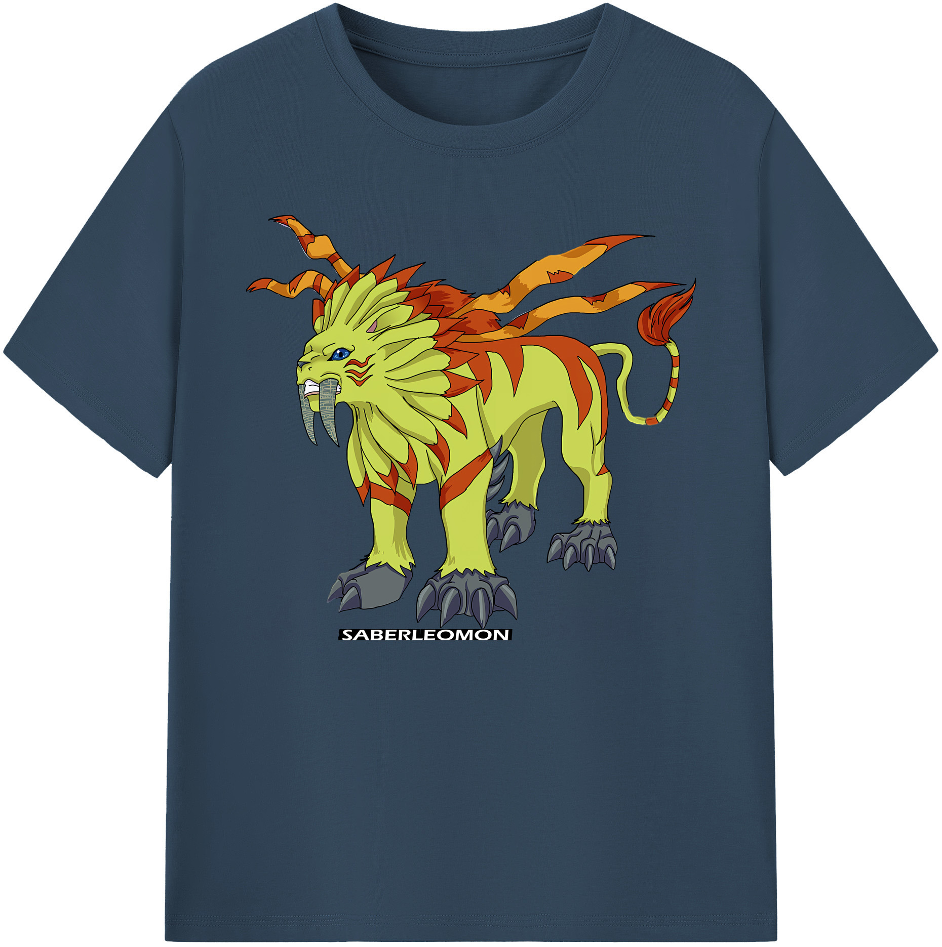 （画像用） Digimon デジタルモンスター/デジモン 綿100％ メンズ半袖Tシャツ｜肌触りやわらか＆通気性