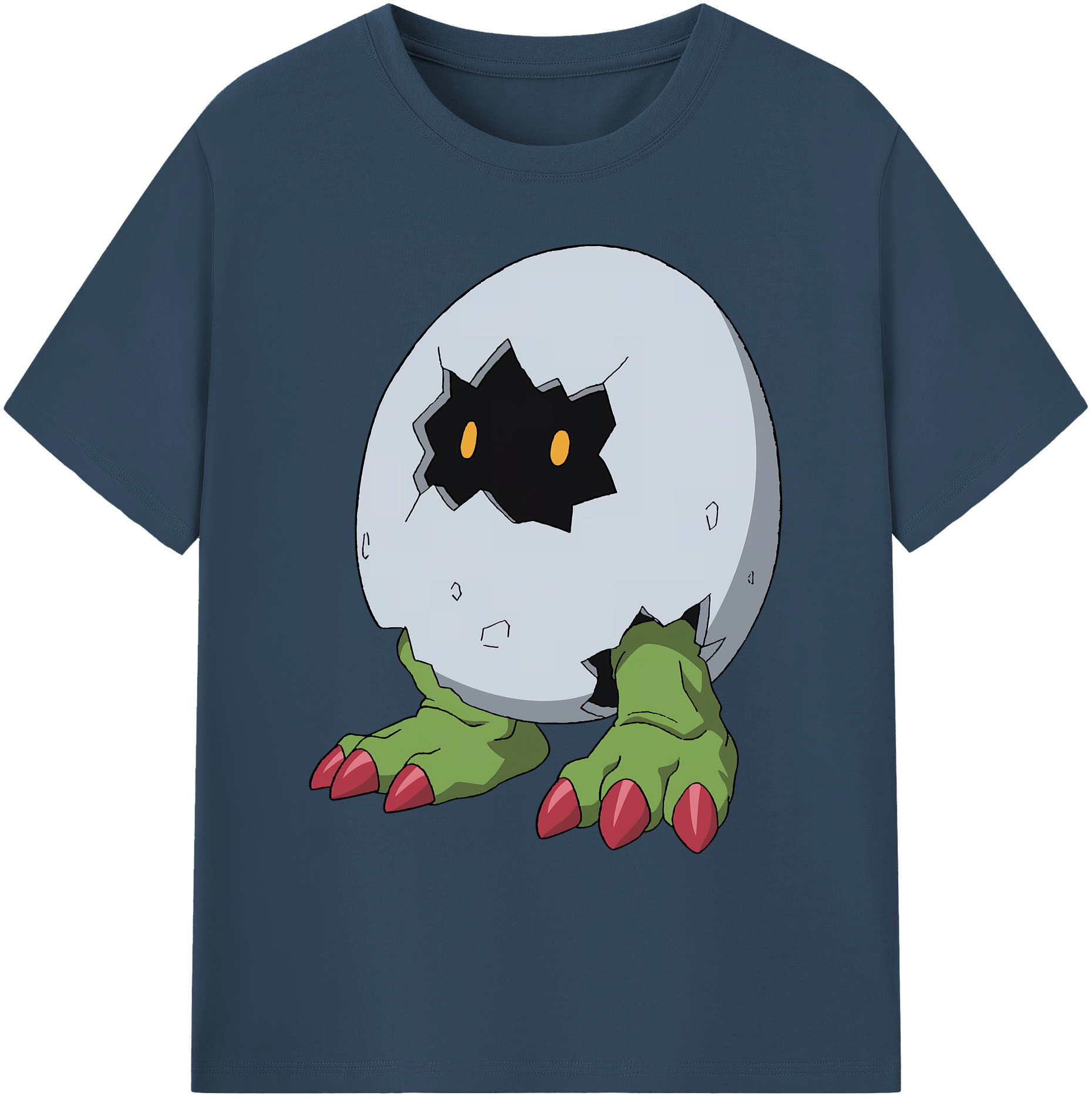 （画像用） Digimon デジタルモンスター/デジモン 綿100％ メンズ半袖Tシャツ｜肌触りやわらか＆通気性