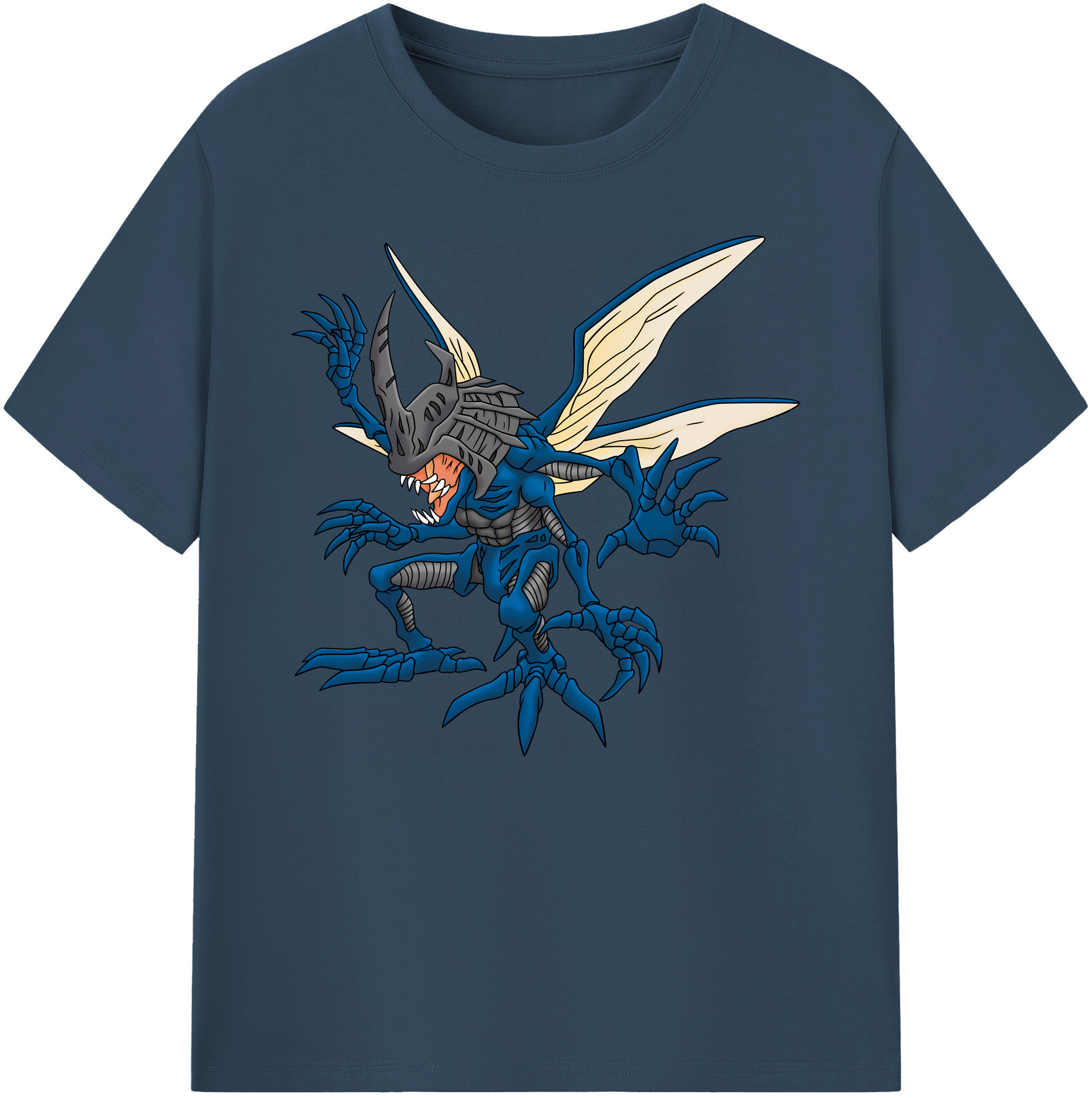 （画像用） Digimon デジタルモンスター/デジモン 綿100％ メンズ半袖Tシャツ｜肌触りやわらか＆通気性