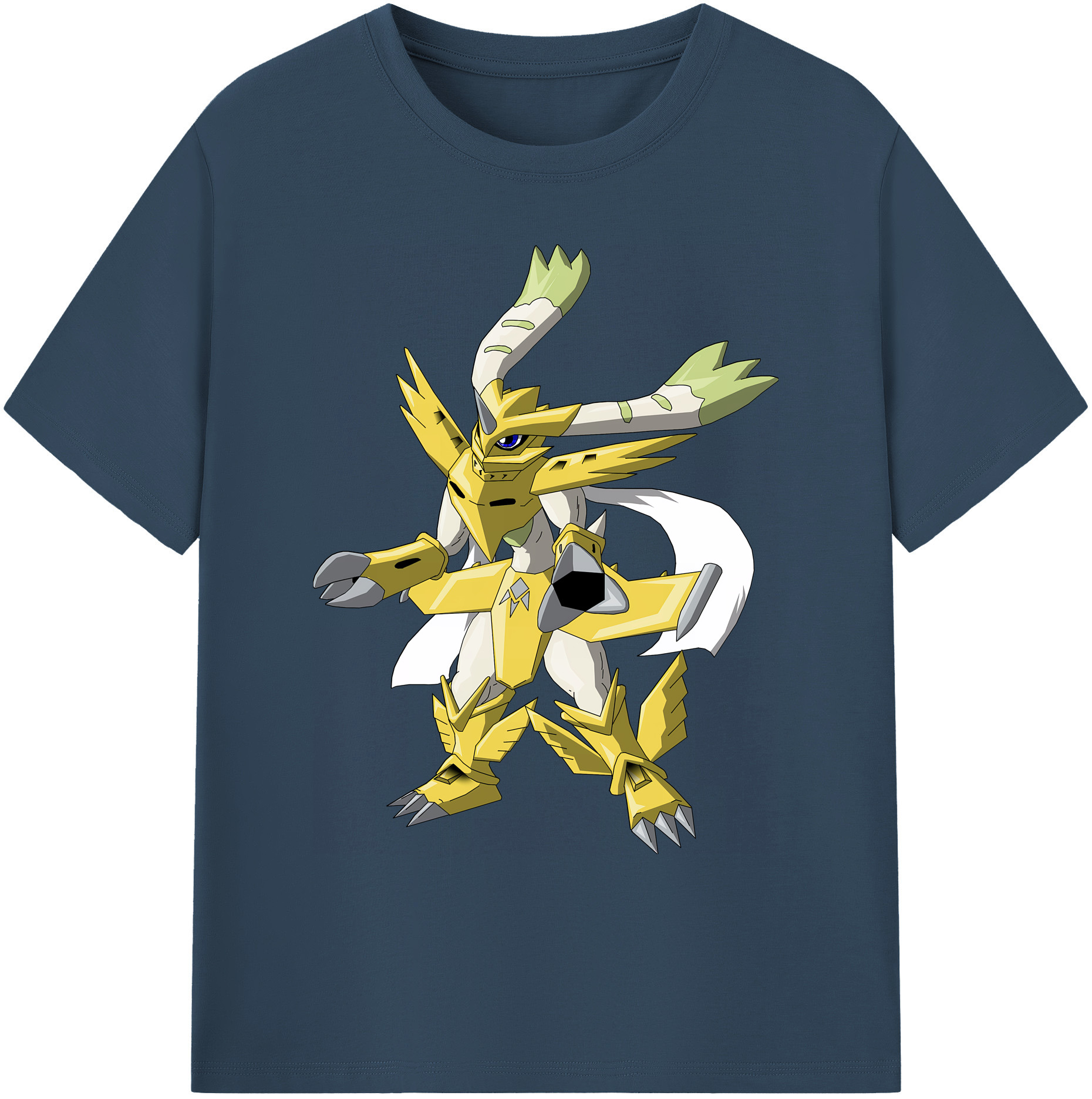 （画像用） Digimon デジタルモンスター/デジモン 綿100％ メンズ半袖Tシャツ｜肌触りやわらか＆通気性