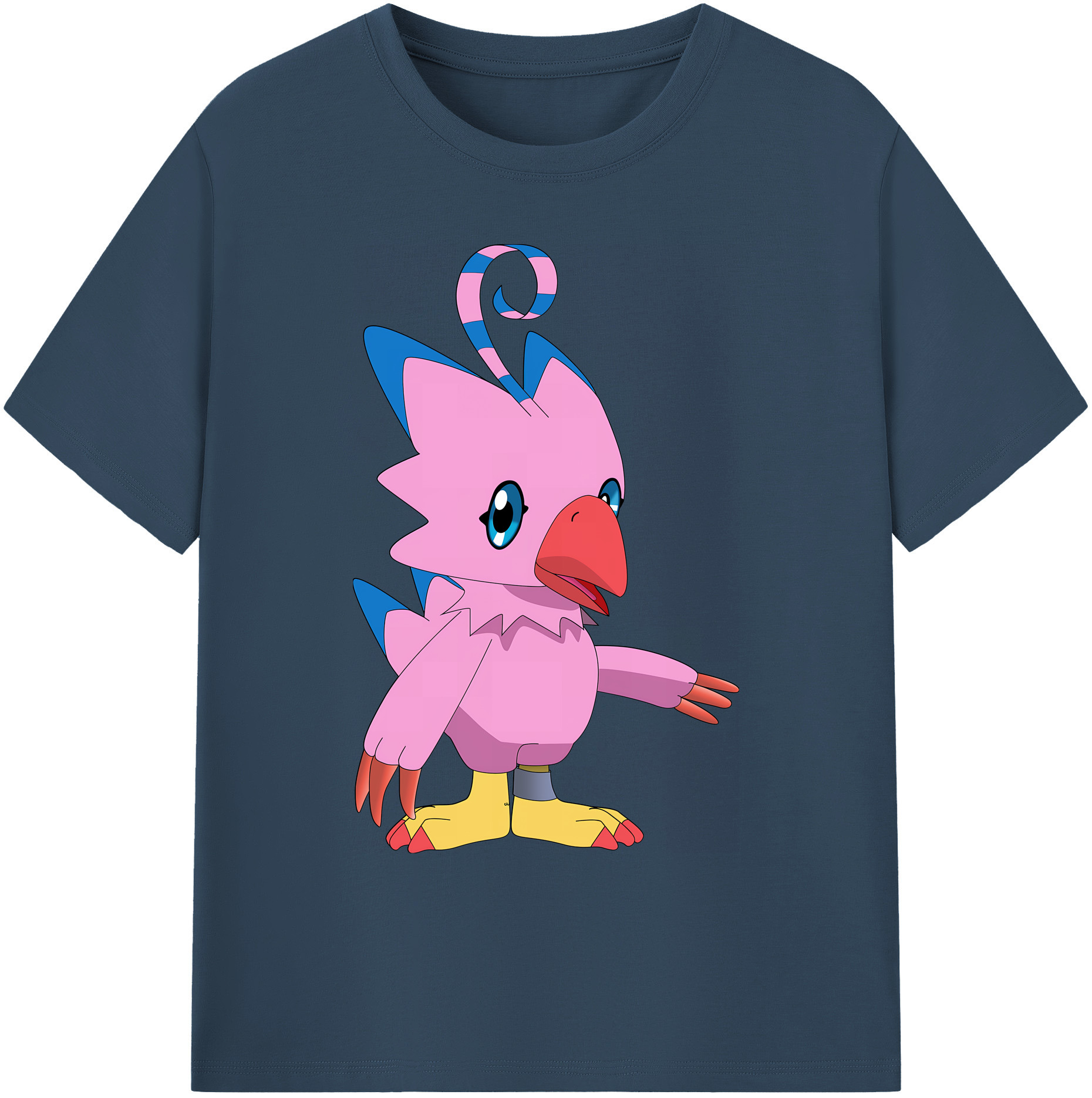 （画像用） Digimon デジタルモンスター/デジモン 綿100％ メンズ半袖Tシャツ｜肌触りやわらか＆通気性