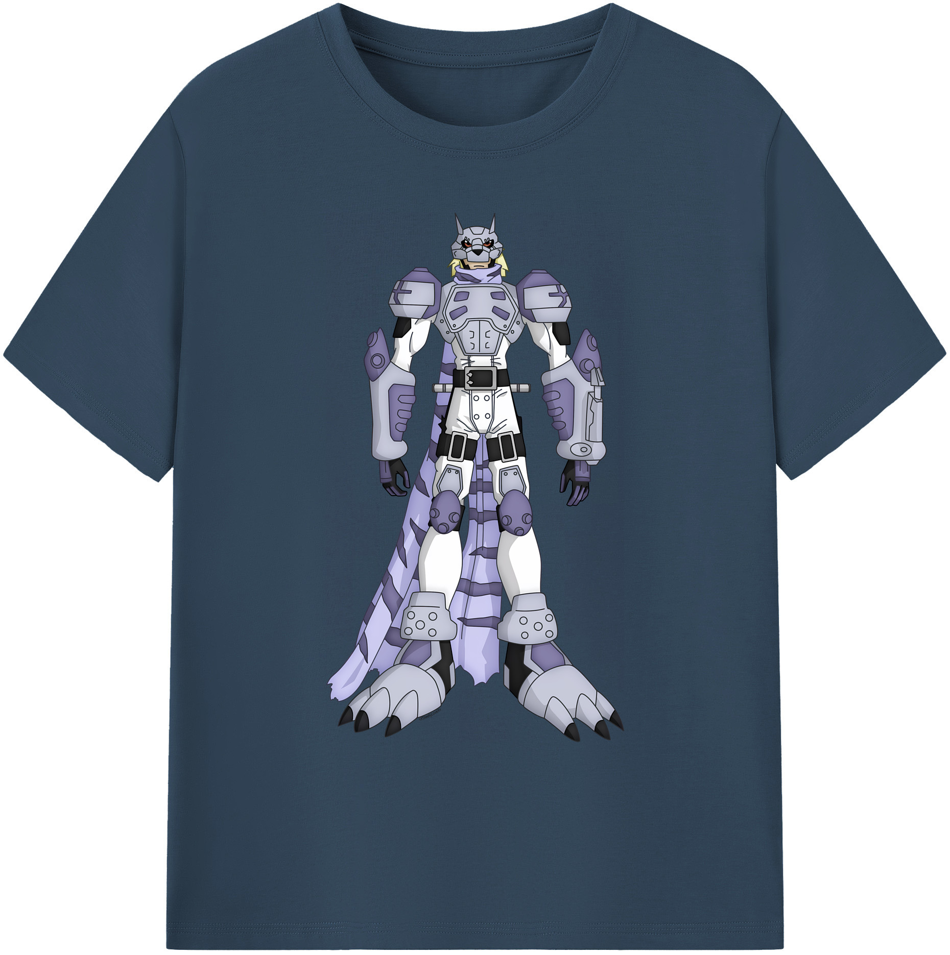 （画像用） Digimon デジタルモンスター/デジモン 綿100％ メンズ半袖Tシャツ｜肌触りやわらか＆通気性